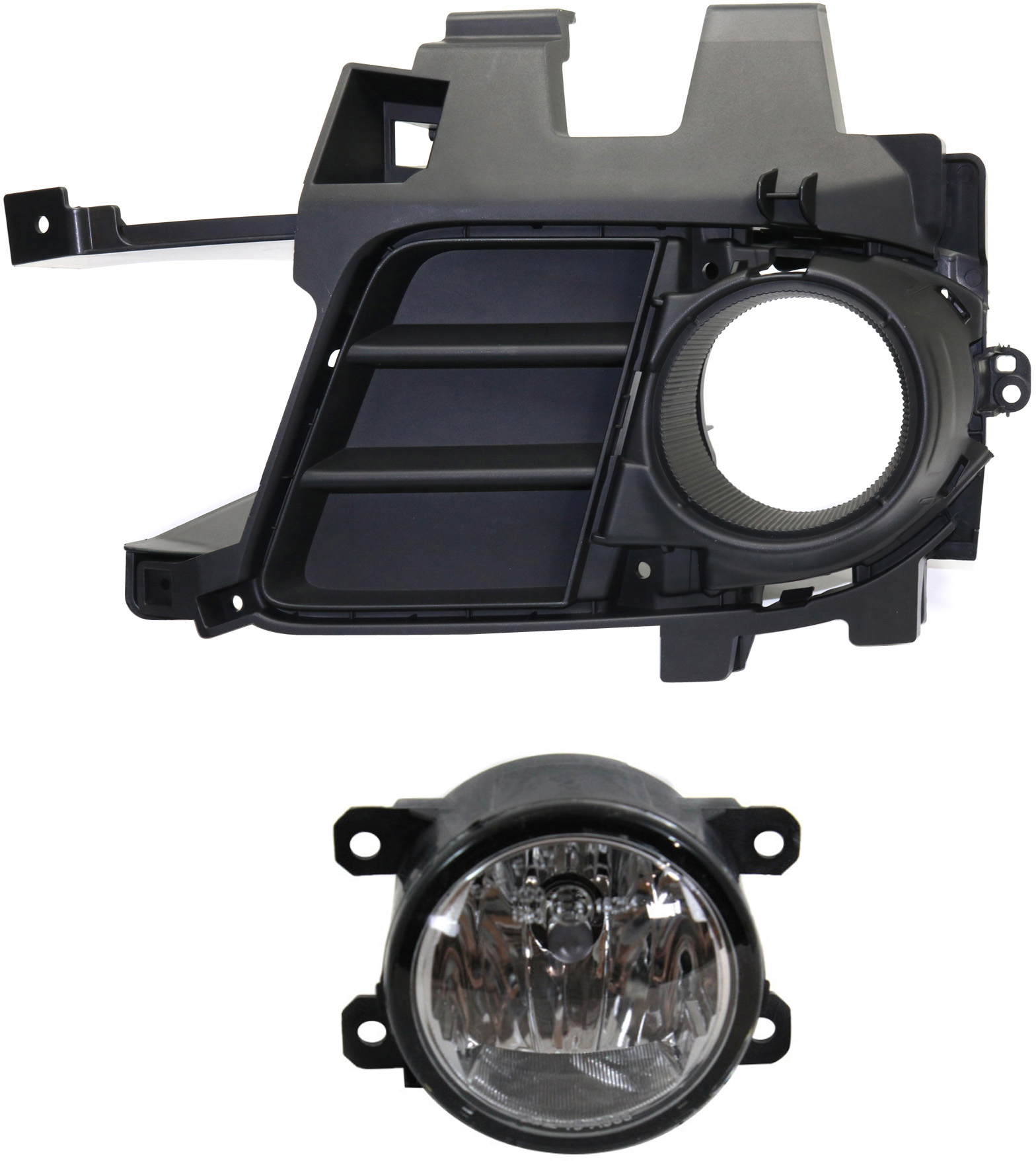 AM TSX 11-14 FOG LAMP RH 2 pc kit Assembly Halogen includes Fog Light Trim SKU KIT 020117-27 Partslink AC2592111 AC1039108 OEM 33900T0AA01-71115TL0G50
