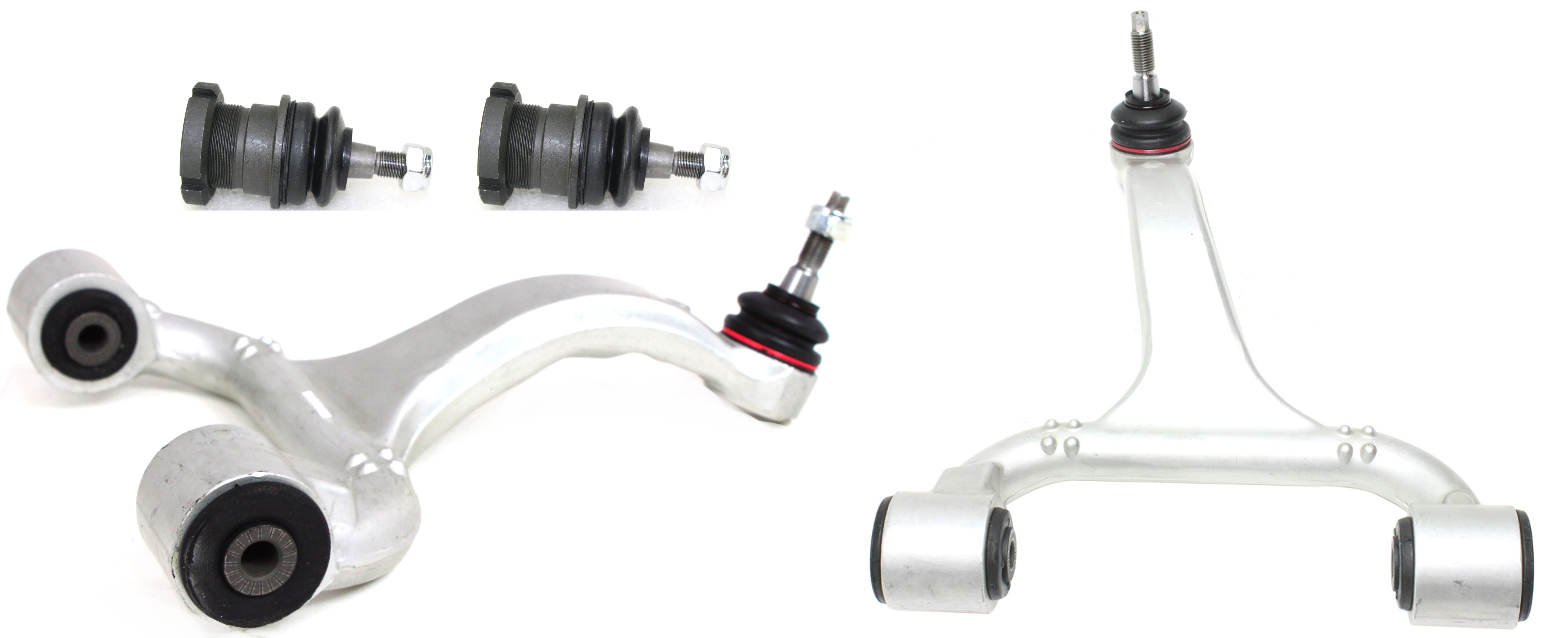AM ML CLASS 98-05 FRONT CONTROL ARM KIT RH AND LH Upper 4 pc Kit with Ball Joint SKU KIT 020415-04 OEM 1015568-2601660-5051368-163330