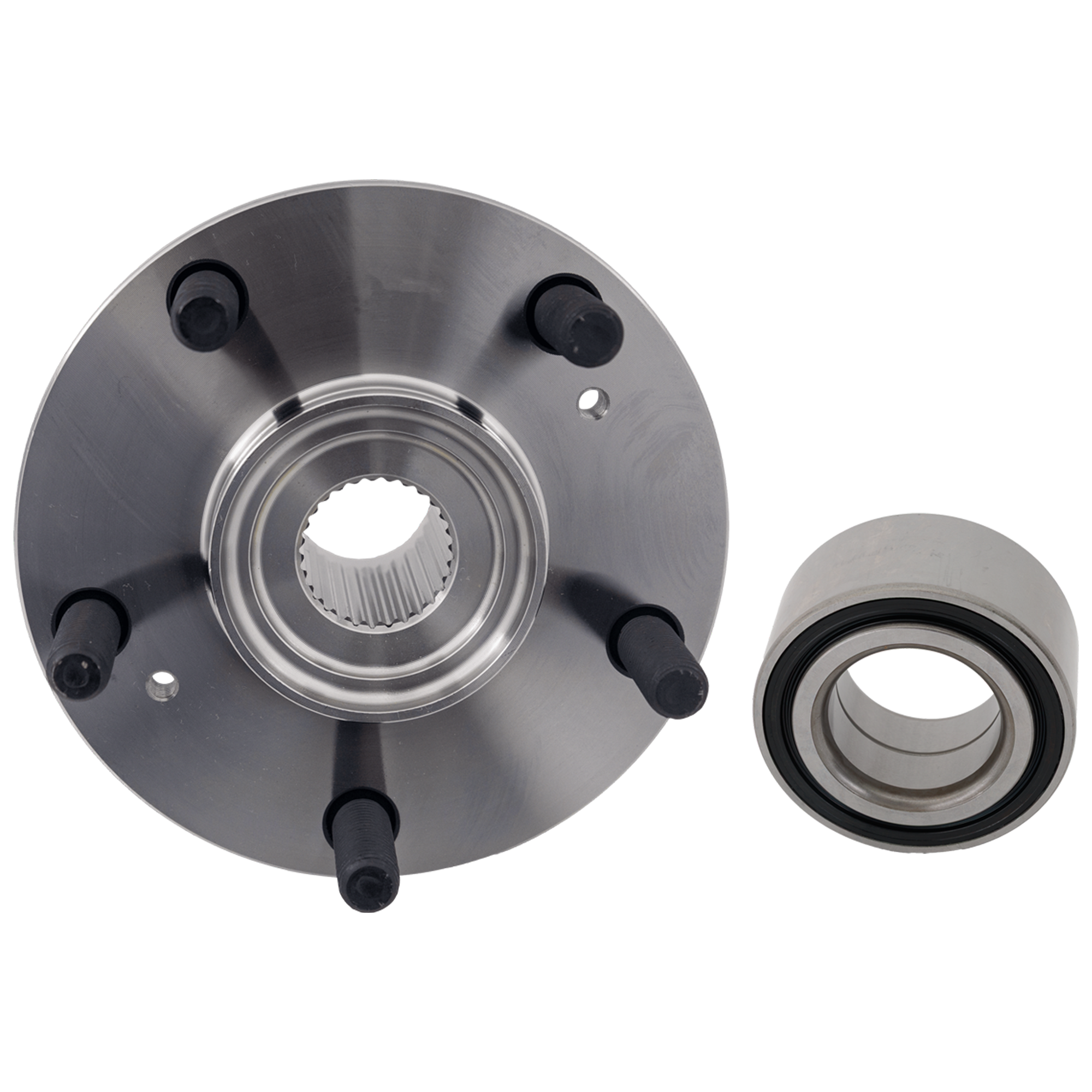 AM CR V 02-06 FRONT WHEEL BEARING RH AND LH 2 pc kit Includes Wheel Hub SKU KIT 020725 C128