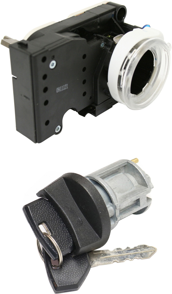 AM DODGE FULL SIZE P U 97-01 VIPER 97-02 IGNITION SWITCH 2 pc Kit with Ignition Lock Cylinder SKU KIT 021419-10 OEM 630017-5327889-56021346-889221