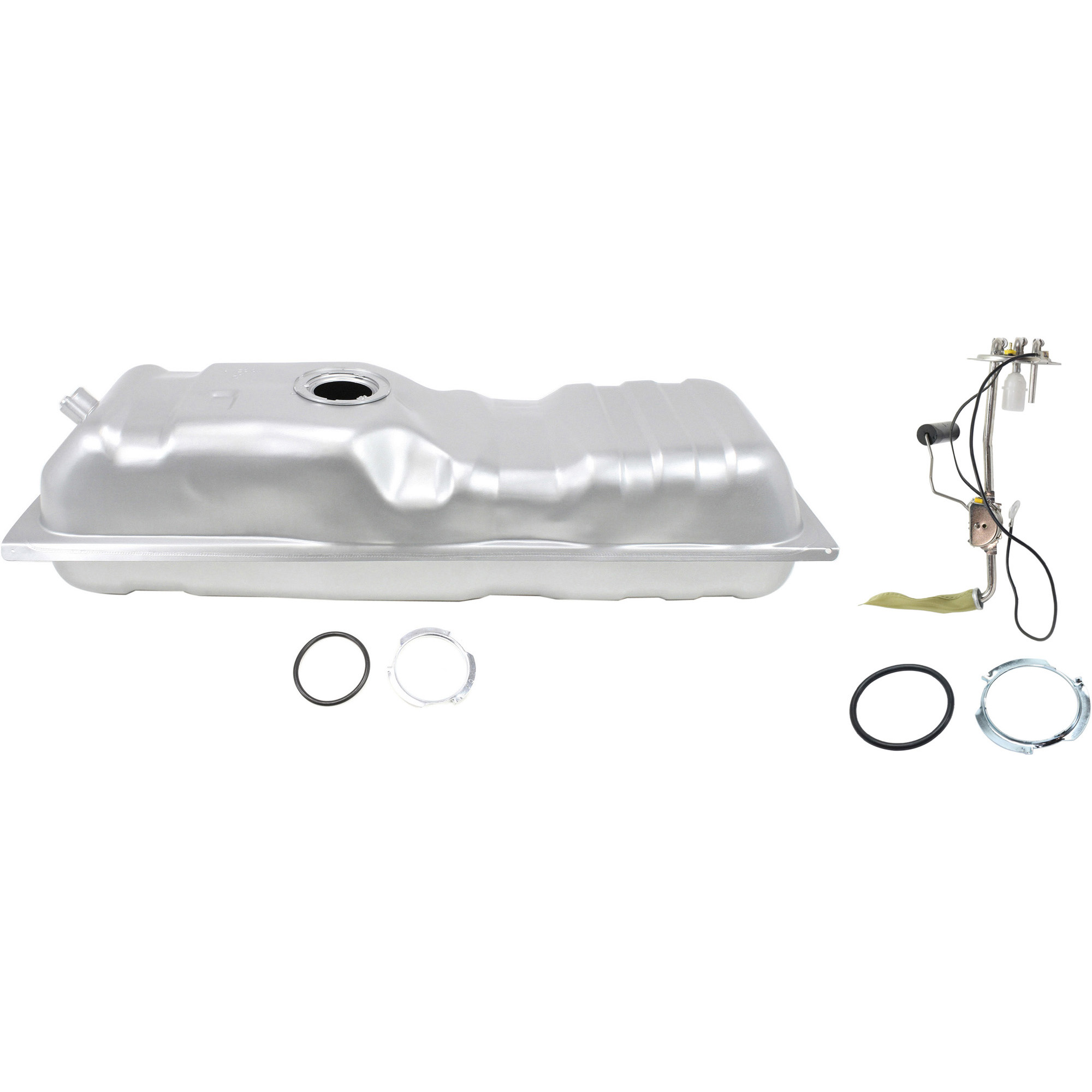 AM CHEVROLET FULLSIZE PICKUP 82-87 FUEL TANK 2 pc Kit 16 gallons 61 liters with Fuel Sending Unit SKU KIT 021419-13 OEM 14040786