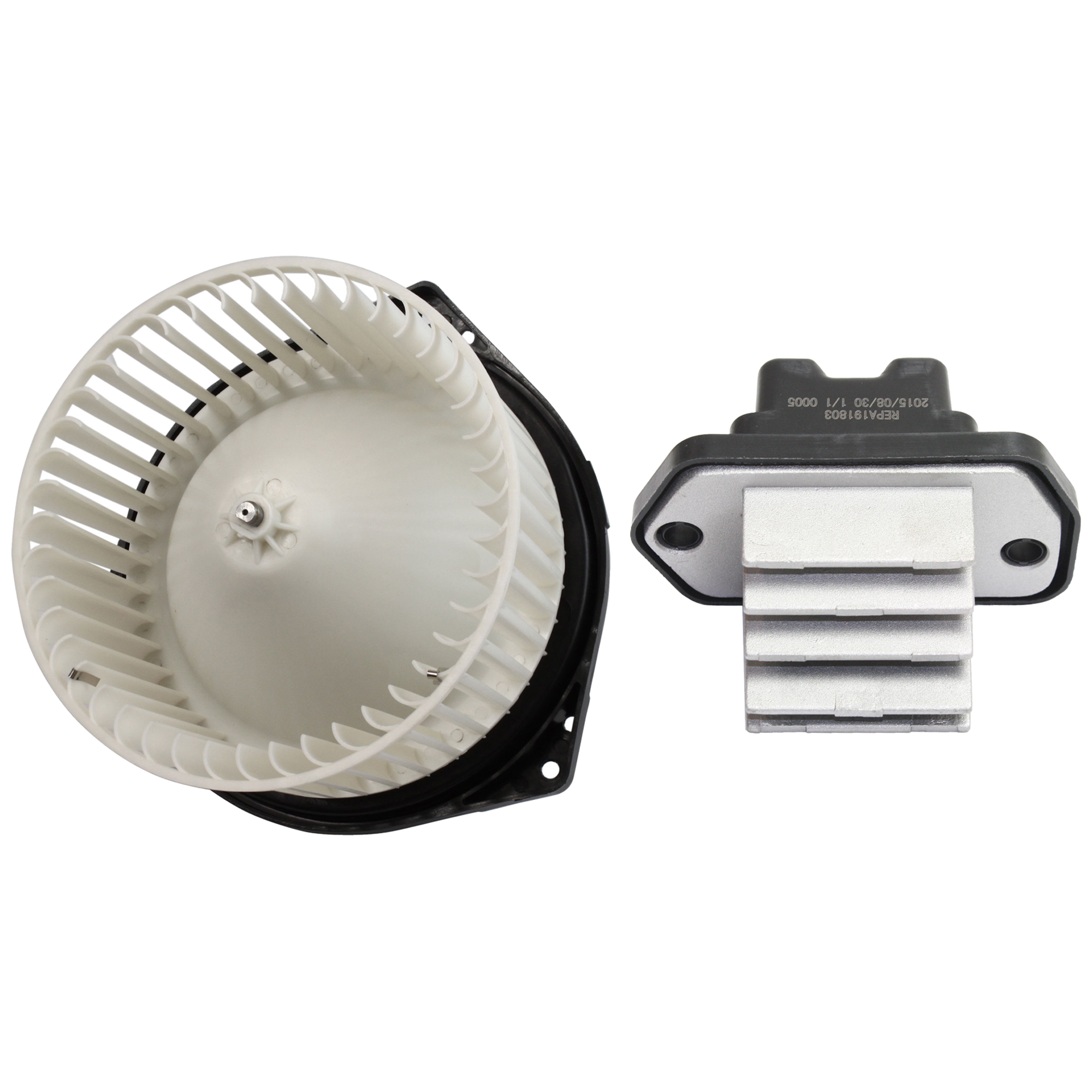 AM RSX 02-06 BLOWER MOTOR Assembly Front 2 pc kit with Blower Motor Resistor SKU KIT 021424-152 OEM 79310S6MA42-20270-300124-97308