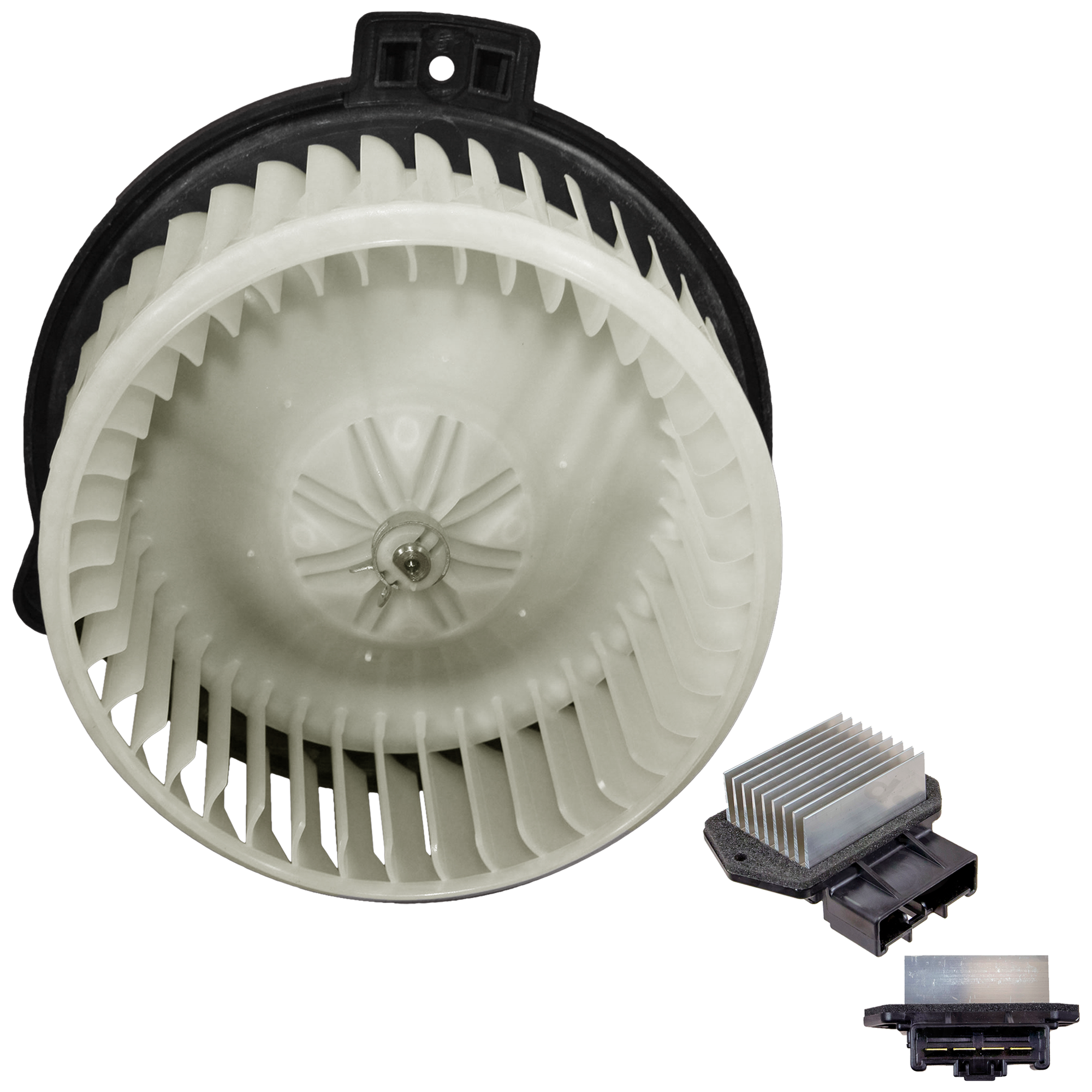AM SOLARA 04-08 CAMRY 05-06 BLOWER MOTOR Assembly 2 pc kit w Blower Motor Resistor SKU KIT 021424-36