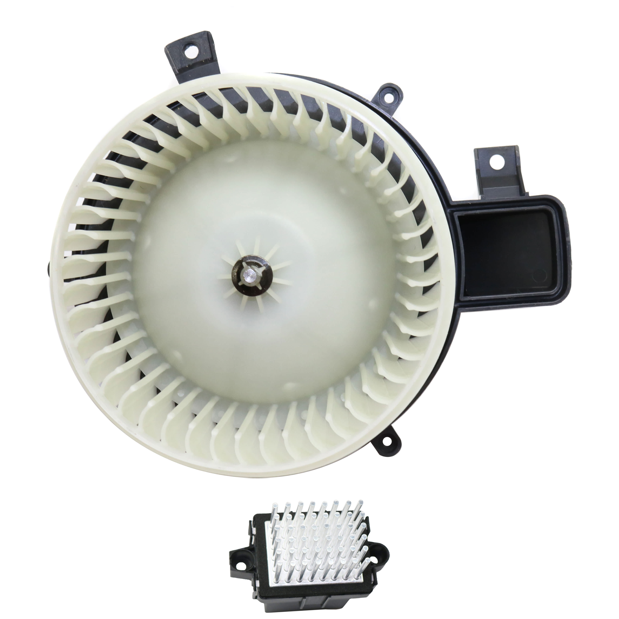 AM CHRYSLER 300 CHARGER 08-13 BLOWER MOTOR Assembly 2 pc kit with Blower Motor Resistor SKU KIT 021424-47 OEM 68037308AA 68238029AA 68029736