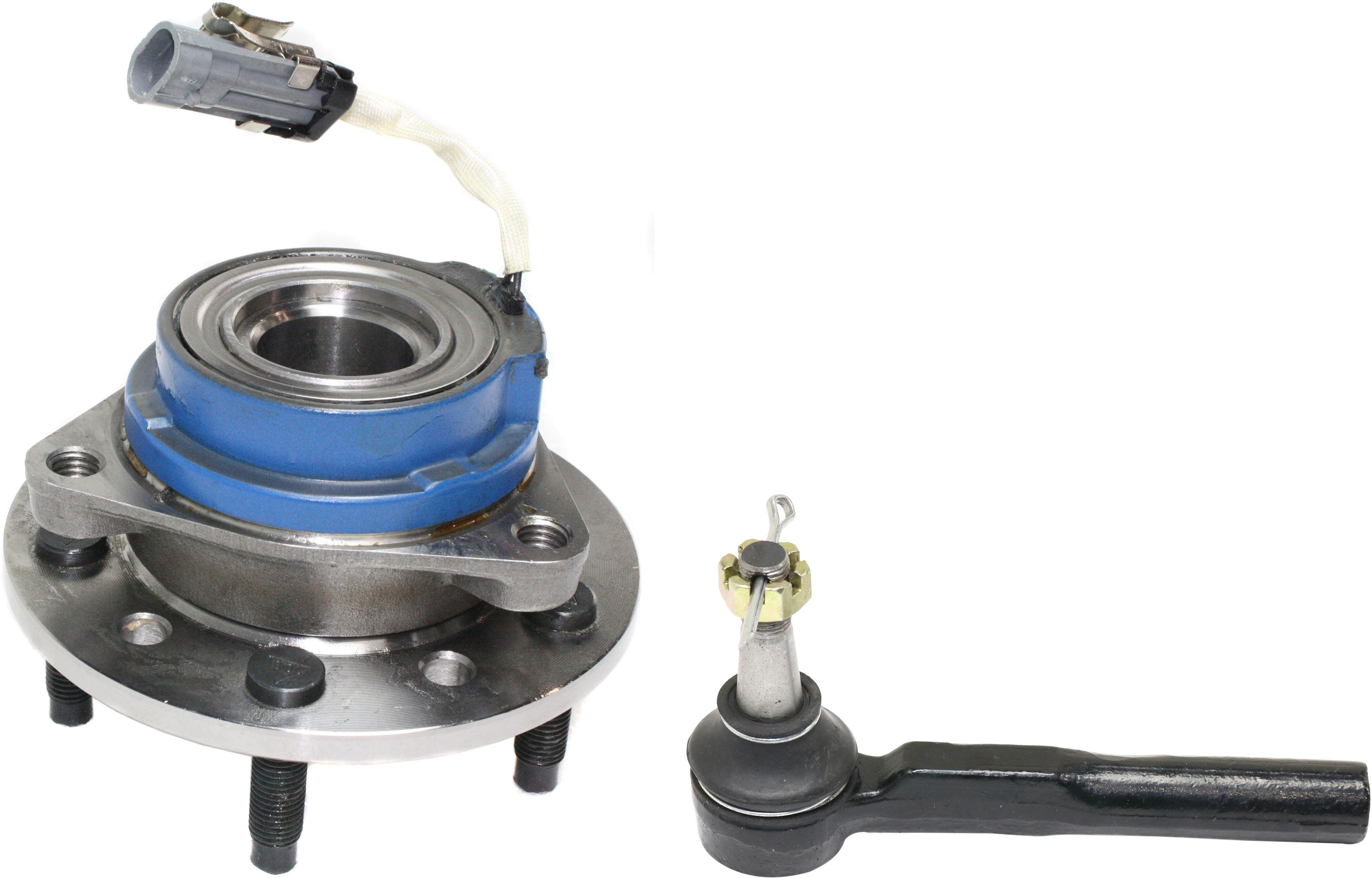 AM MALIBU 97-03 GRAND AM 99-05 FRONT SUSPENSION KIT RH=LH 2 pc kit with Tie Rod End and Wheel Hub SKU KIT 021517-18 OEM 382043-2693043-2693396-4011705