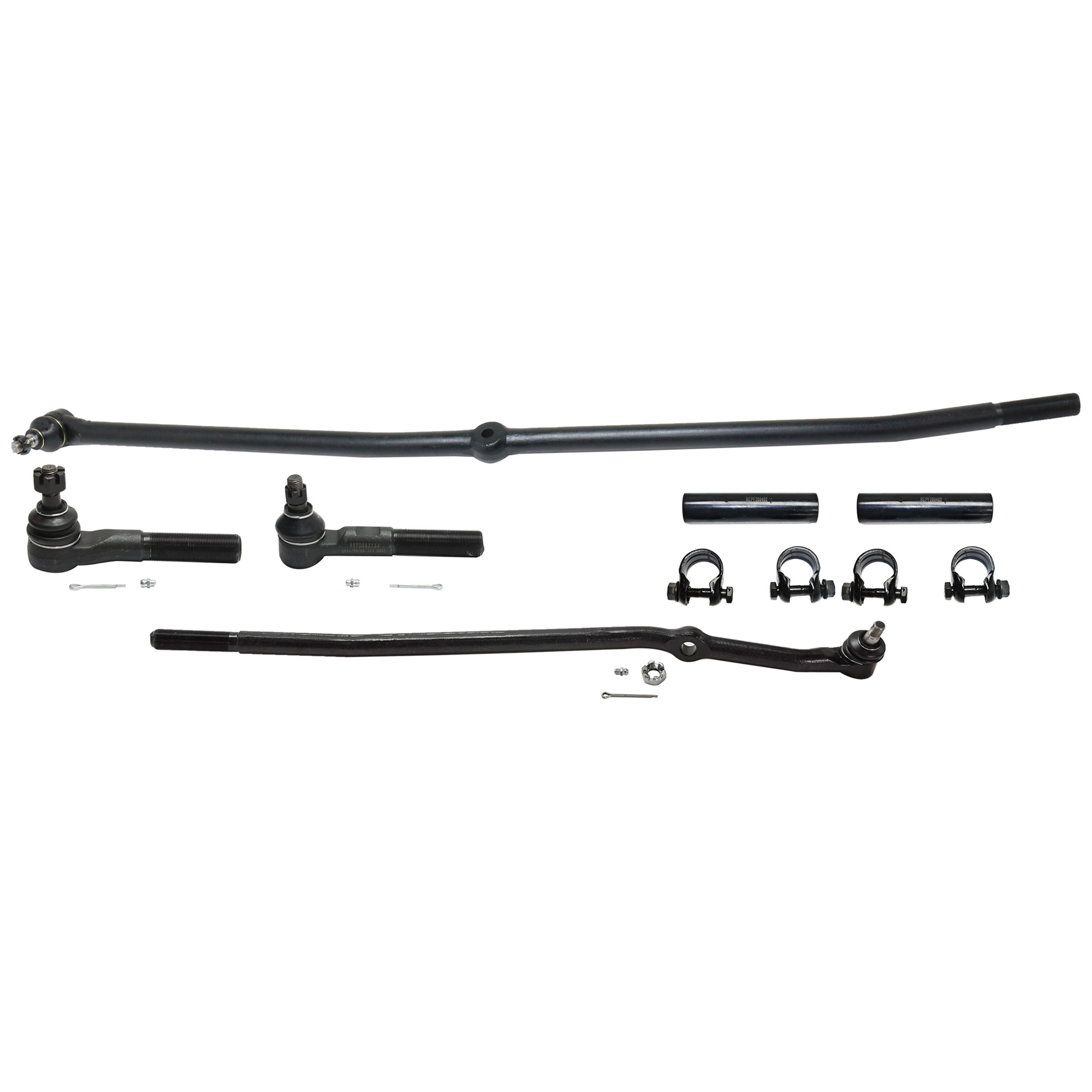 AM RAM 1500-00-00 RAM 2500 RAM 3500-00-02 FRONT SUSPENSION KIT RH AND LH 6 pc kit with Tie Rod Ends and Tie Rod Adjusting Sleeves SKU KIT 021916-01 OEM 310258-388902-458481-2691123-4