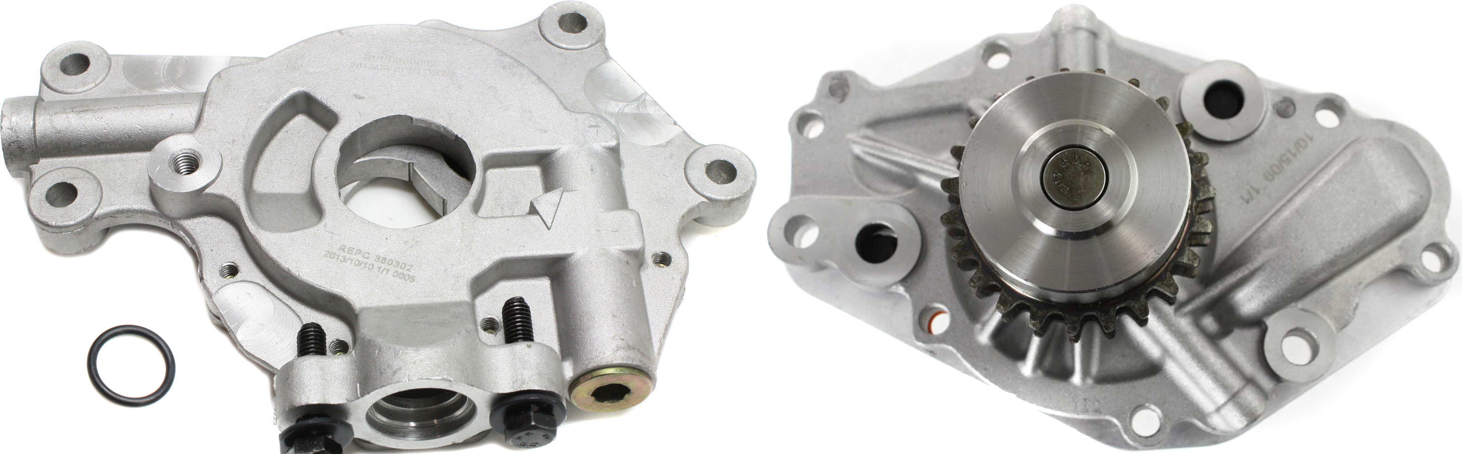 AM CONCORDE INTREPID 98-04 SEBRING 01-07 OIL PUMP 2 pc kit with Water Pump SKU KIT 022415-14 OEM 20432-23161-29103-42041-58571
