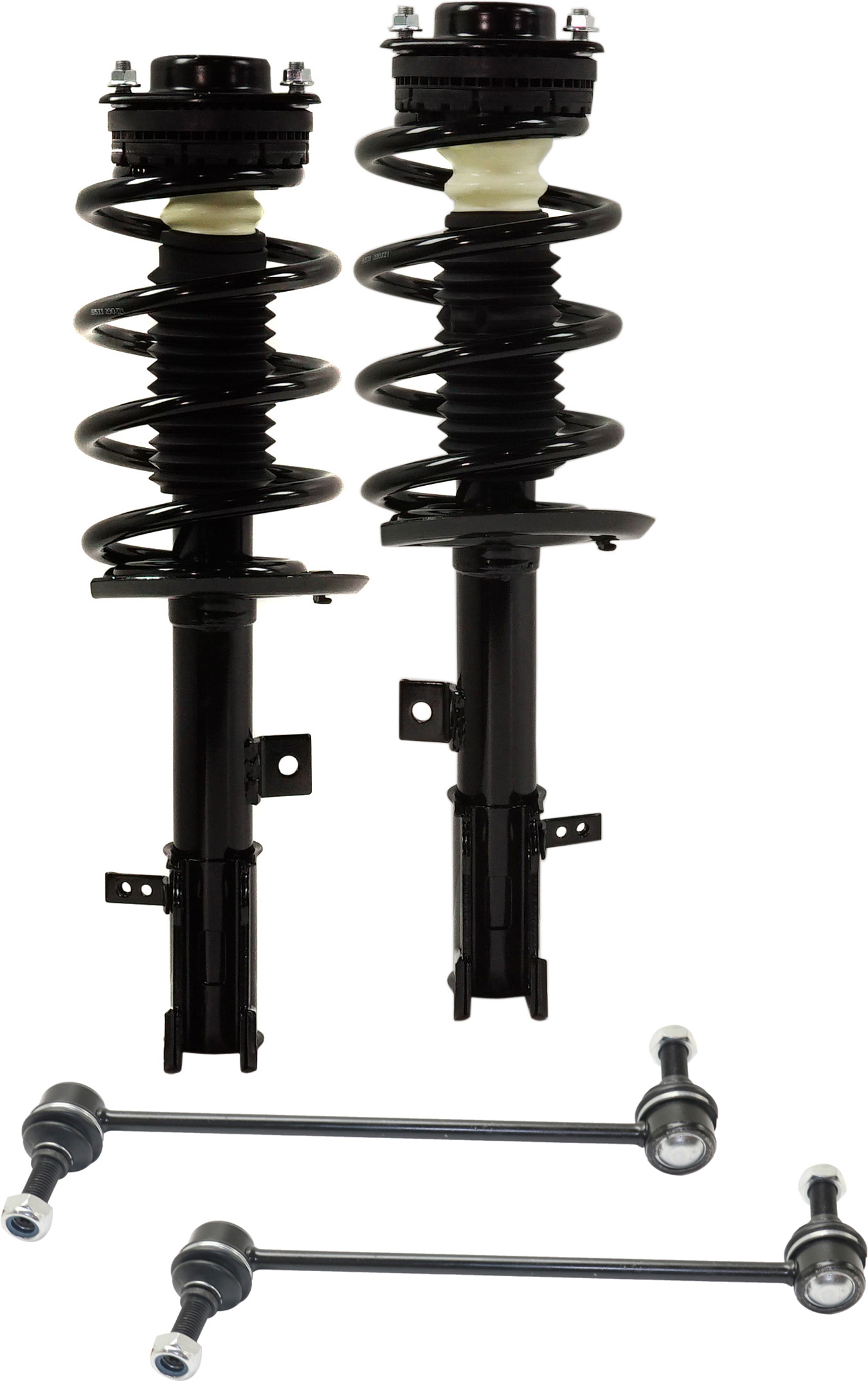 AM JOURNEY 09-19 FRONT SUSPENSION KIT RH AND LH 4 pc Kit with Loaded Struts and Sway Bar Links SKU KIT 022421-03-54 OEM 68190341AB LS5390671L 680439