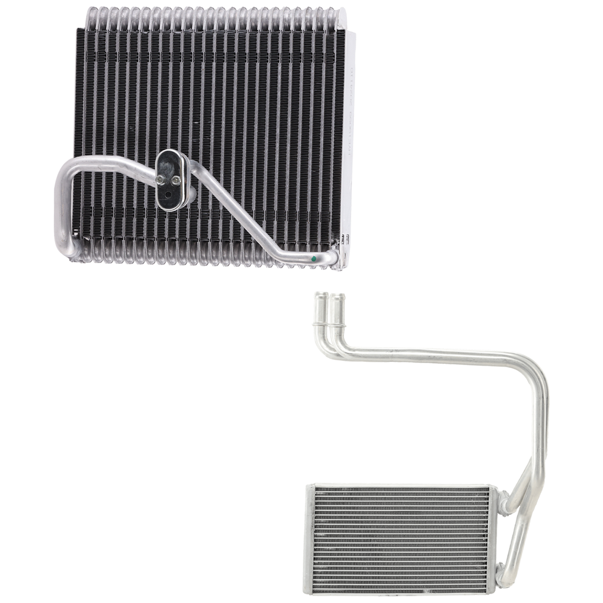 AM EXPLORER 11-15 FLEX 13-19 A C EVAPORATOR 2 pc Kit Front w Heater Core SKU KIT 022426-26 OEM DG1Z19850D AA5Z18476B CG1Z1847