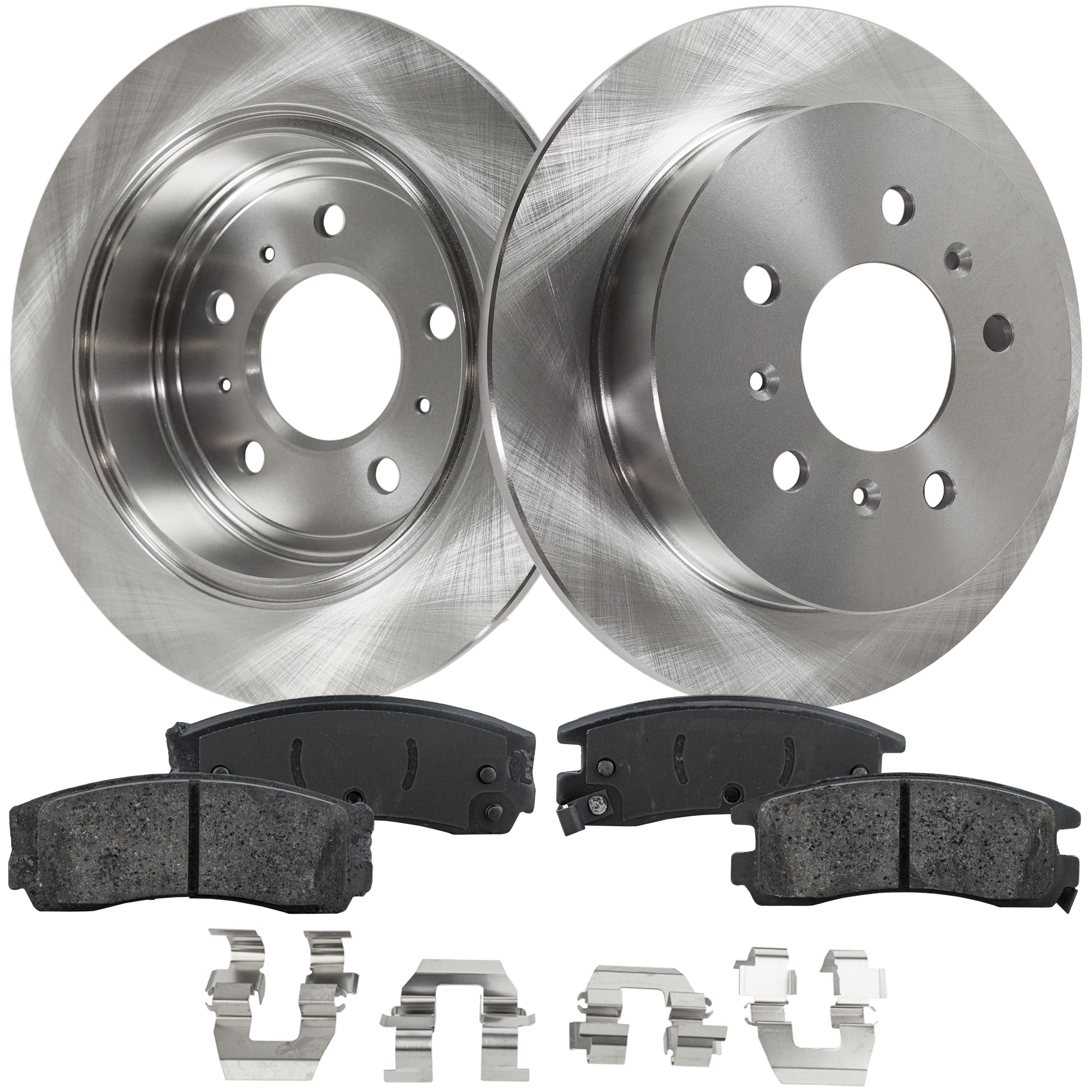 AM IMPALA 10-10 REAR BRAKE DISC AND PAD KIT 4 pc kit SKU KIT 022521-03-116 OEM 88965647-25956847-18023377-180