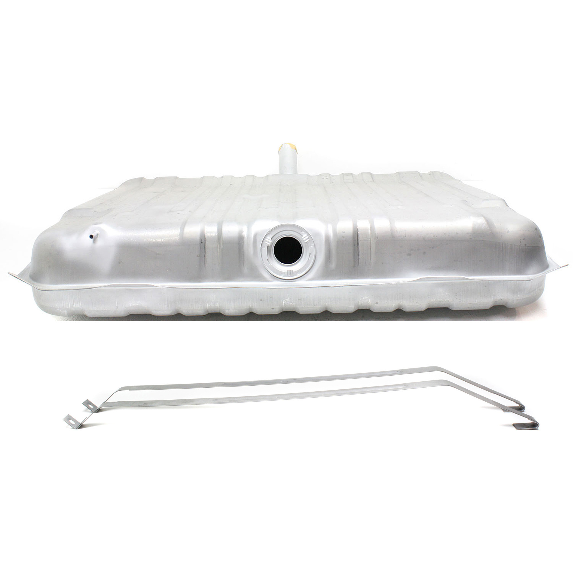 AM MALIBU CHEVELLE BEAUMONT 64-67 FUEL TANK 3 pc kit Includes Fuel Tank Straps SKU KIT 030317-06 OEM 3867745