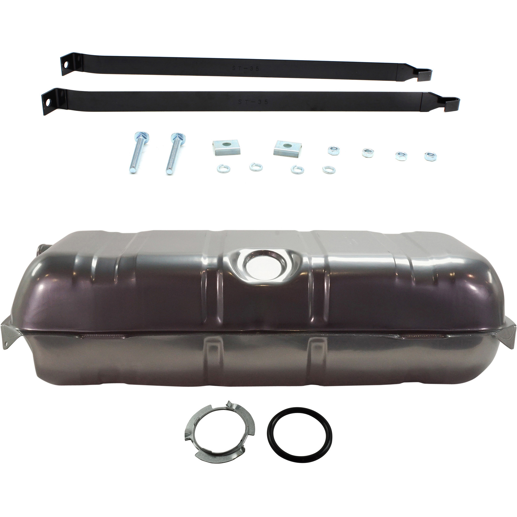 AM IMPALA BEL AIR BISCAYNE 61-64 FUEL TANK 20 gallons 3 pc kit w Fuel Tank Straps SKU KIT 030317-07