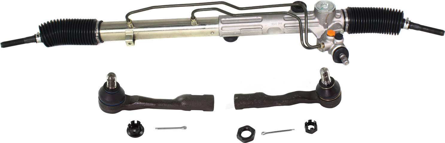 AM TUNDRA 02-06 SEQUOIA 03-07 FRONT SUSPENSION KIT 3 pc kit with Steering Rack and Tie Rod Ends SKU KIT 030321-02-54 OEM 442500C010-442500C020-442500C0