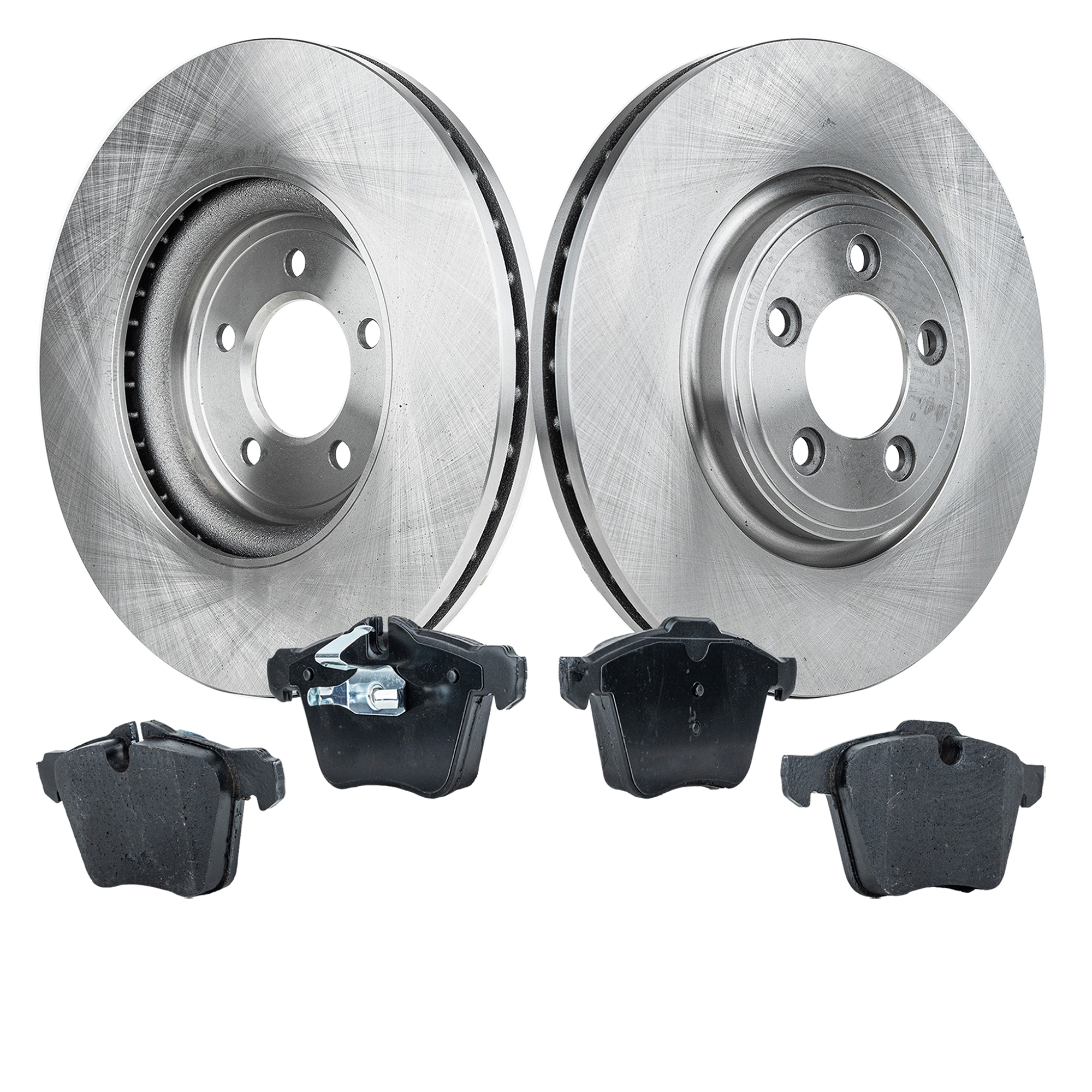 AM XF 13-15 FRONT BRAKE DISC AND PAD KIT 4 pc kit SKU KIT 030323-324 OEM 34383-45475-850056-900954-1212