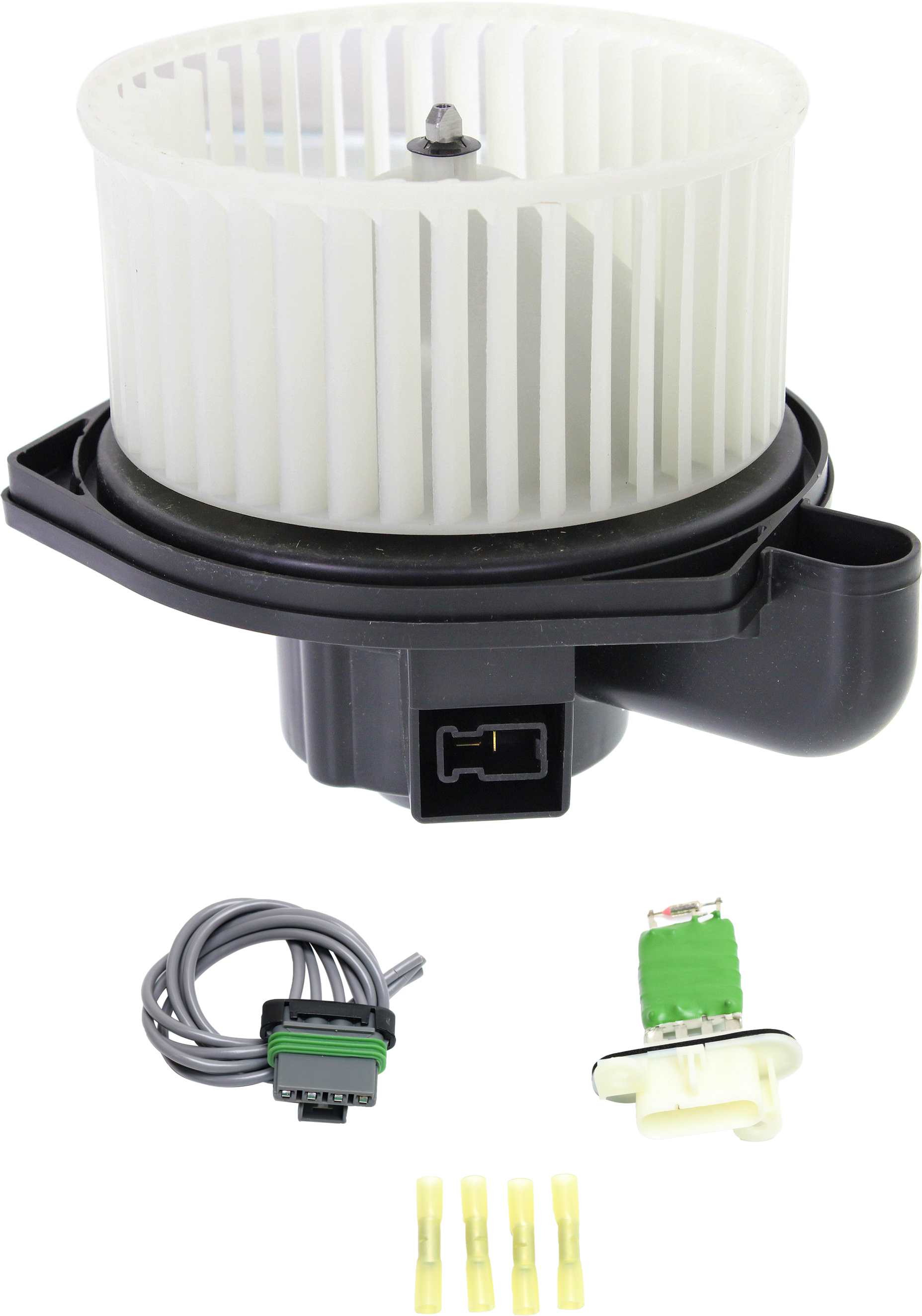 AM I 280-06-06 I 290-07-07 BLOWER MOTOR 2 Pc kit w Blower Motor Resistor SKU KIT 030418-05 OEM 89019178-20285-15218254-890183