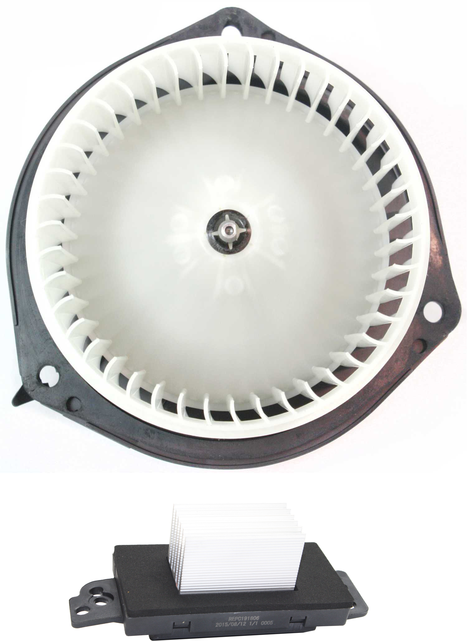 AM IMPALA 04-13 BLOWER MOTOR 2 Pc Kit with Blower Motor Resistor SKU KIT 030418-06 OEM 22792042-20281-1580938-5369667