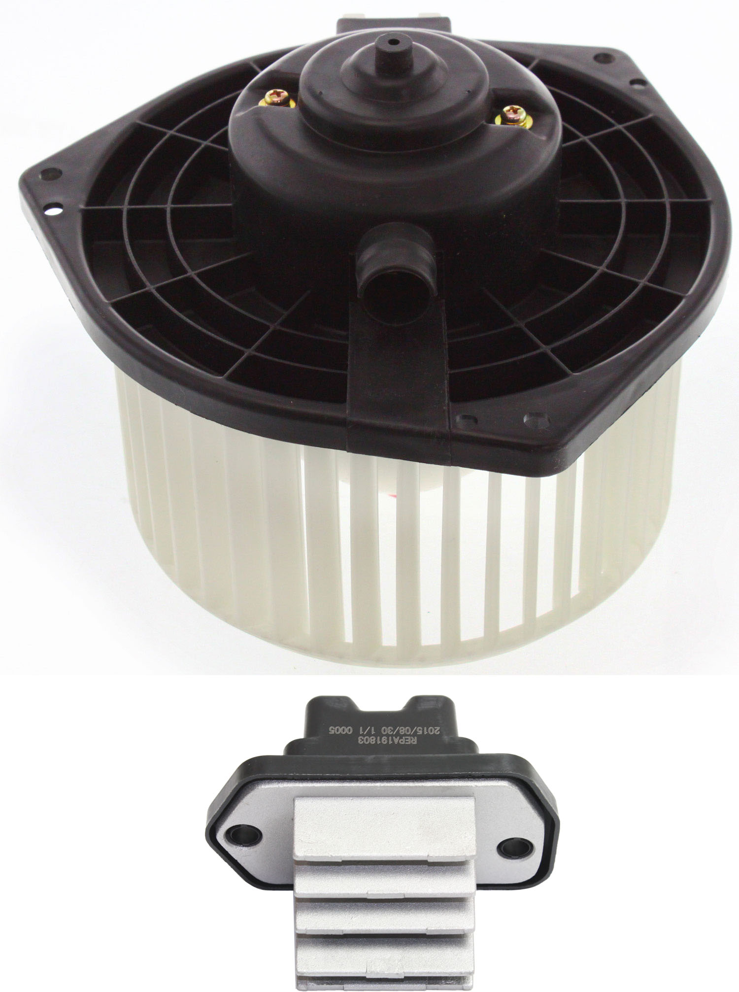 AM ACCORD COUPE 03-07 TL 04-08 BLOWER MOTOR 2 pc Kit with Blower Motor Resistor SKU KIT 030418-18 OEM 79310SDNA01-79310SEPA02-20270