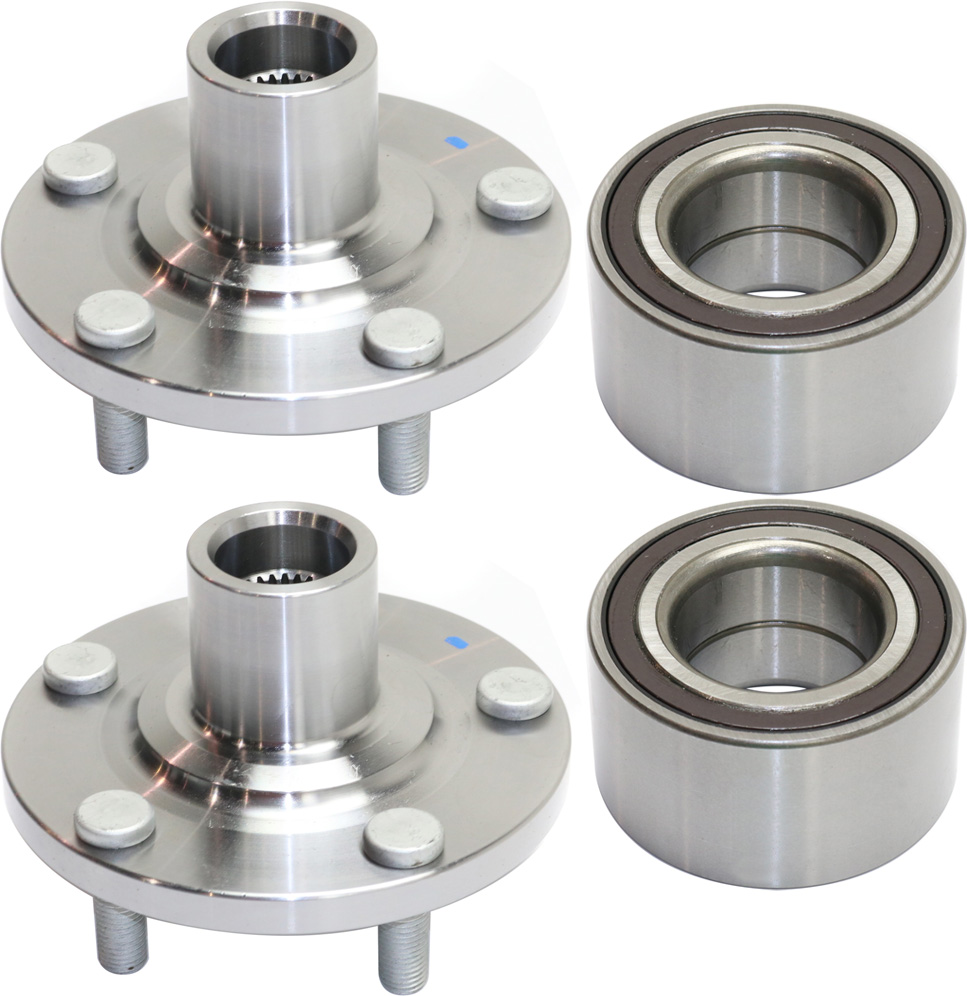AM HIGHLANDER 01-07 AVALON 05-18 FRONT HUB ASSEMBLY RH AND LH 4 pc Kit with Wheel Bearings SKU KIT 030717-13