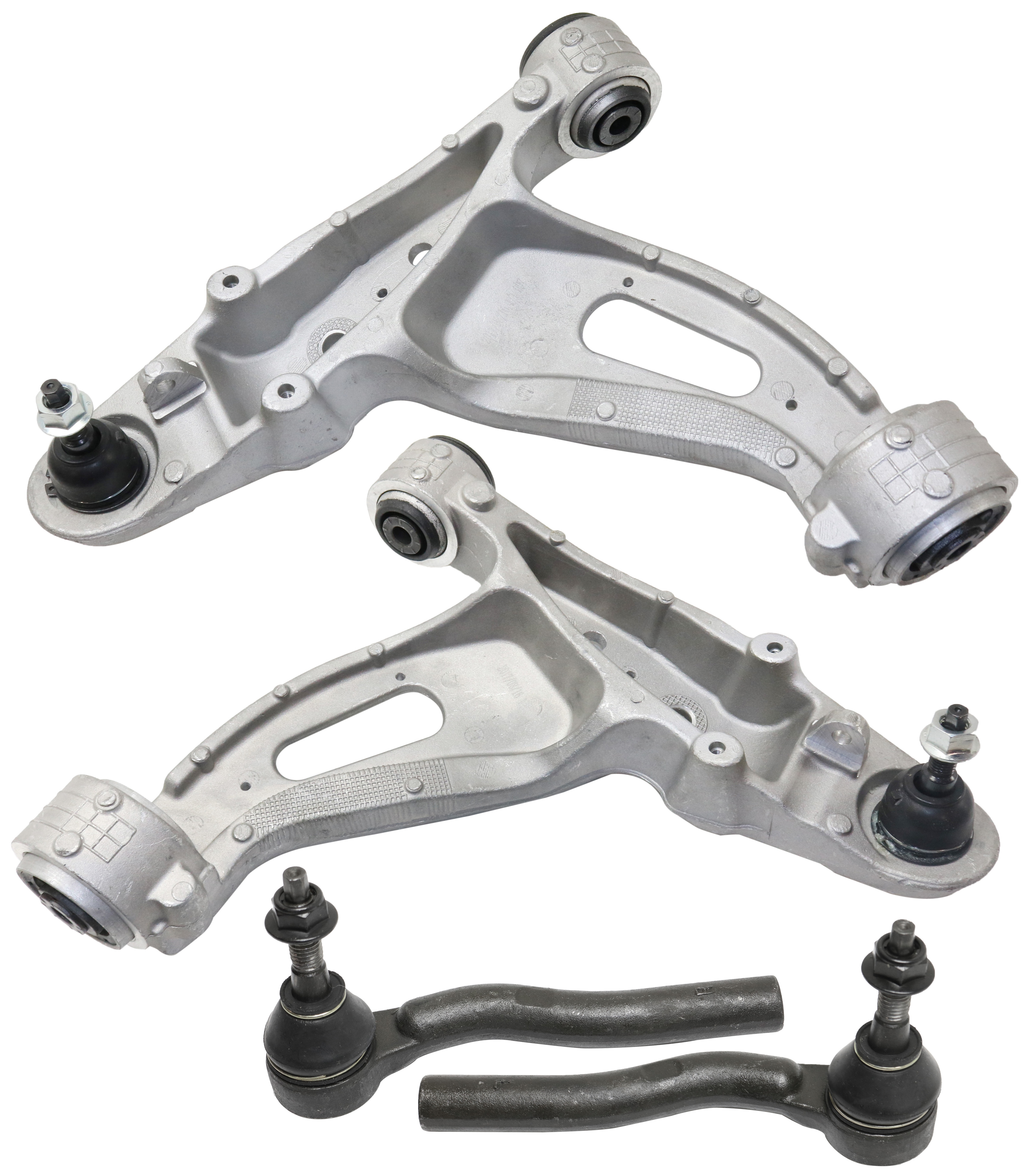 AM CTS 03-07 CONTROL ARM KIT Set of 4 Front RH and LH with Tie Rod End SKU KIT 030718-12 OEM 25758282-25758283-88892773-888