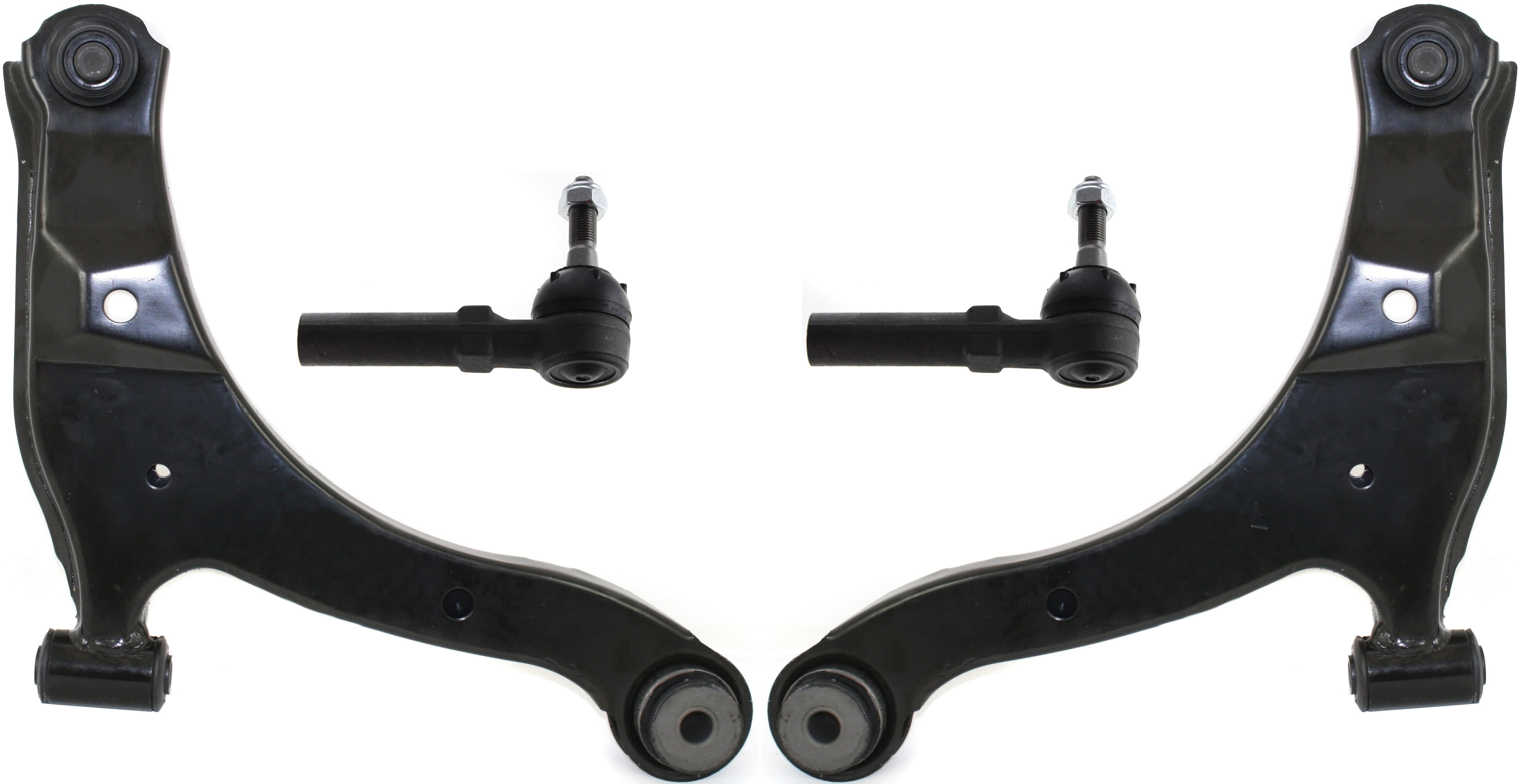 AM NEON 00-05 FRONT CONTROL ARM KIT RH AND LH w ball joint s 4 pc Kit with Tie Rod End SKU KIT 030815-01 OEM 5272237AM 5272237-5272237AB 52