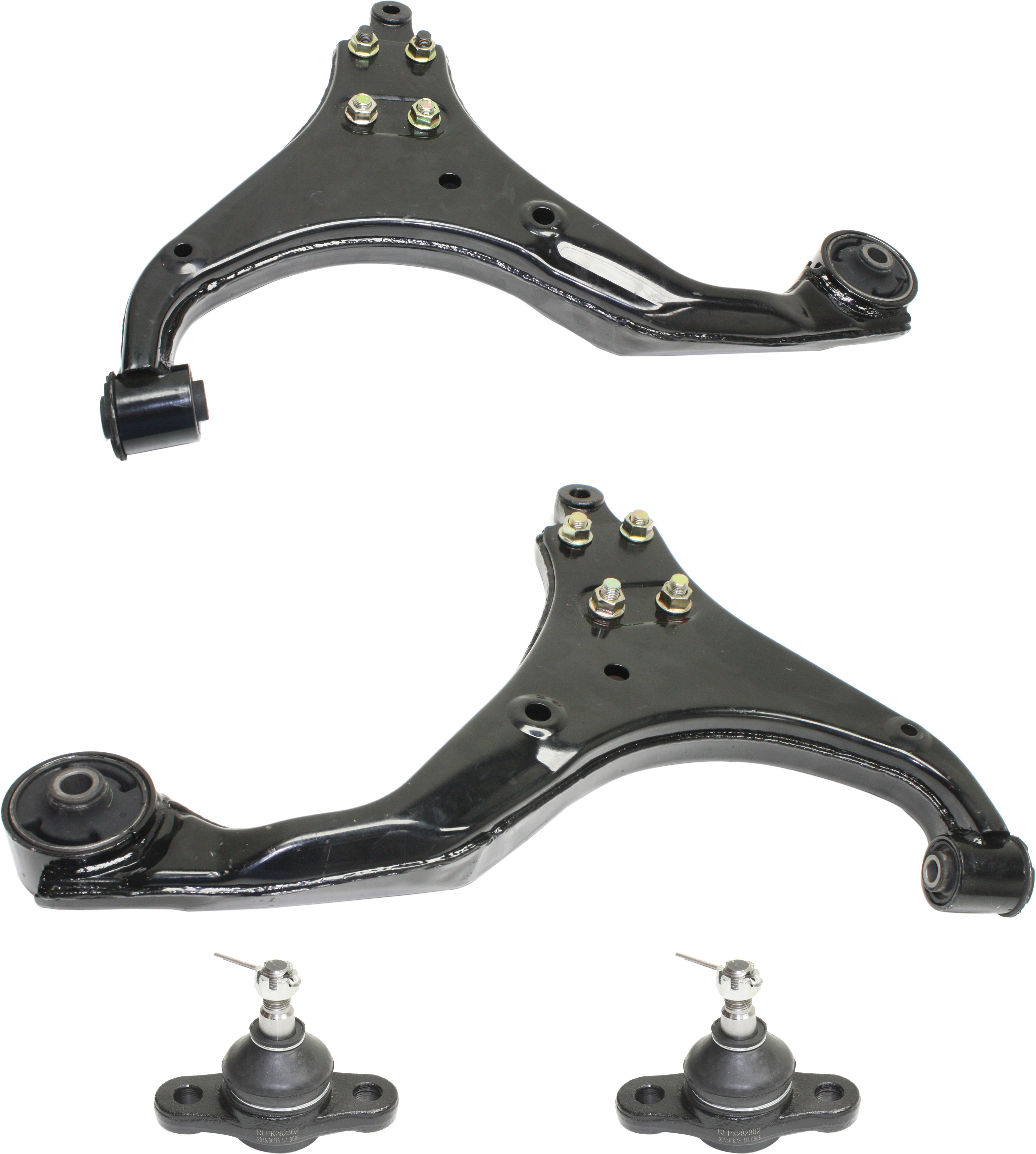 AM TUCSON 05-09 SPORTAGE 05-10 FRONT CONTROL ARM KIT RH AND LH Lower 4 pc Kit with Ball Joint SKU KIT 031116-03 OEM 517602E000-1015374-2601645-505