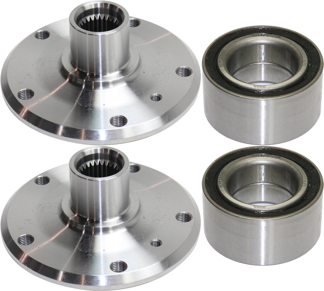 AM 3 SERIES 92-06 REAR HUB ASSEMBLY RH AND LH 4 pc Kit with Wheel Bearings SKU KIT 031117-28