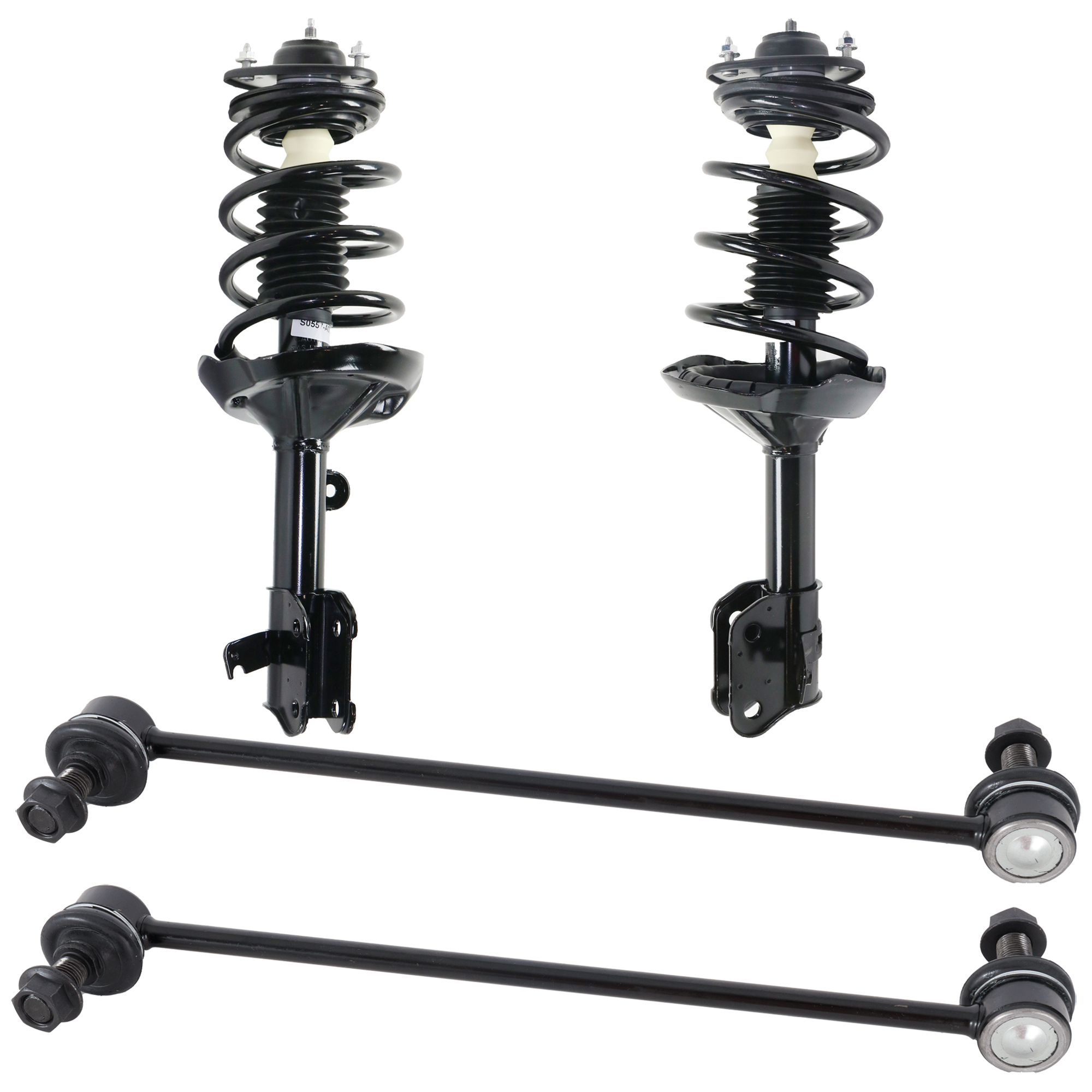 AM ODYSSEY 05-07 FRONT SUSPENSION KIT 4 pc kit with Loaded Struts and Sway Bar Links SKU KIT 031121-02-135 OEM 11902-172536-817182-92140541-2