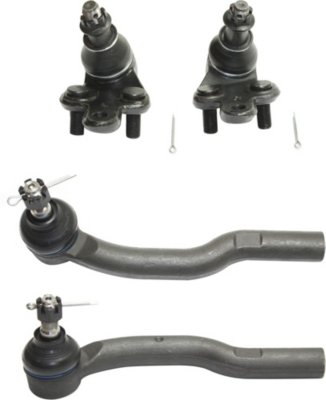 AM SOLARA 04-08 CAMRY ES330-04-06 FRONT SUSPENSION KIT RH AND LH 4 pc kit with Ball Joints and Tie Rod Ends SKU KIT 031319-39 OEM 104308-1014884-2601571-5051