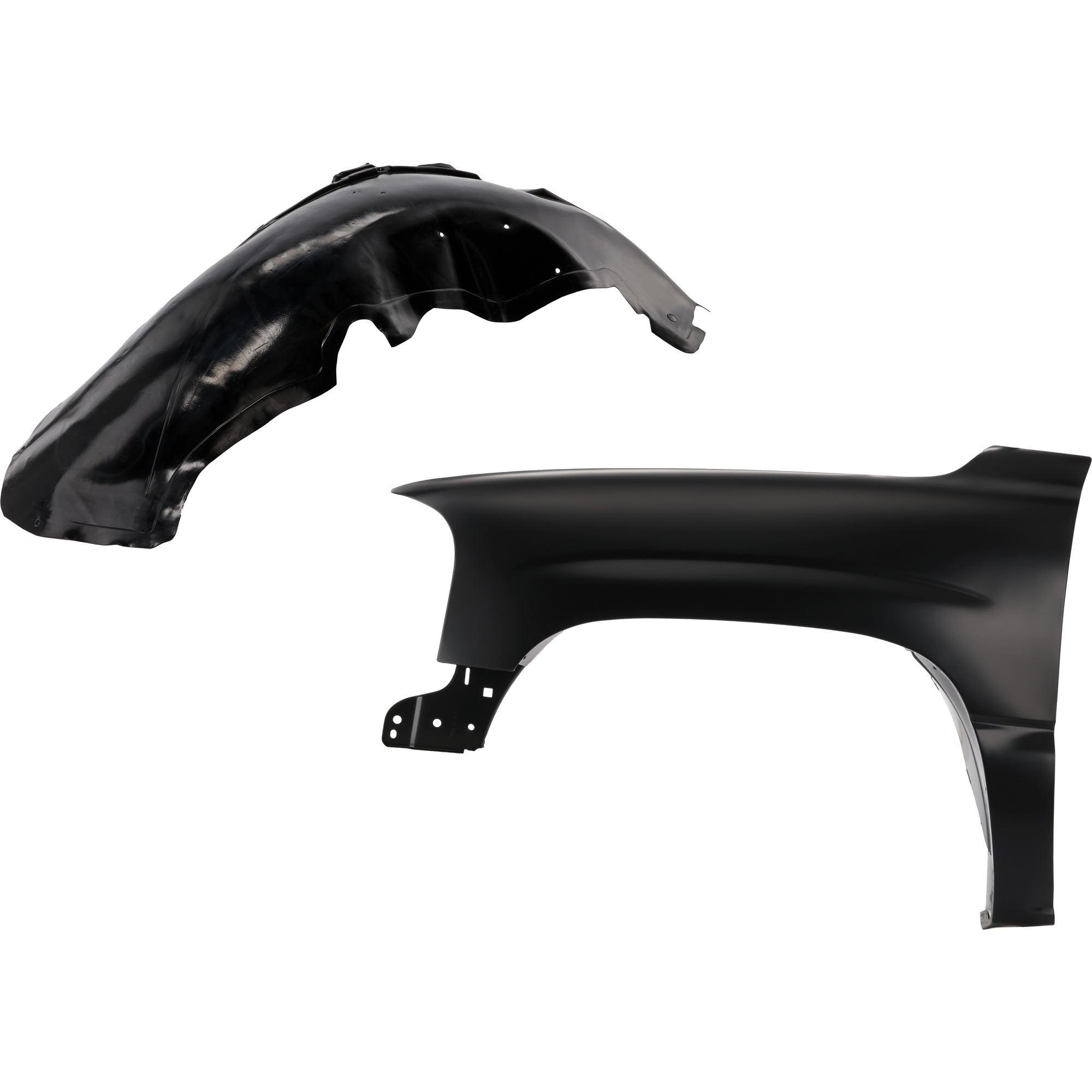 AM SIERRA 1500-99-06 YUKON 00-06 FRONT FENDER RH 2 pc Kit Primed Canada or USA Built Vehicle with Fender Liner SKU KIT 031425-11 Partslink GM1240281C GM1246110 OEM 15186612-15132712-19168845