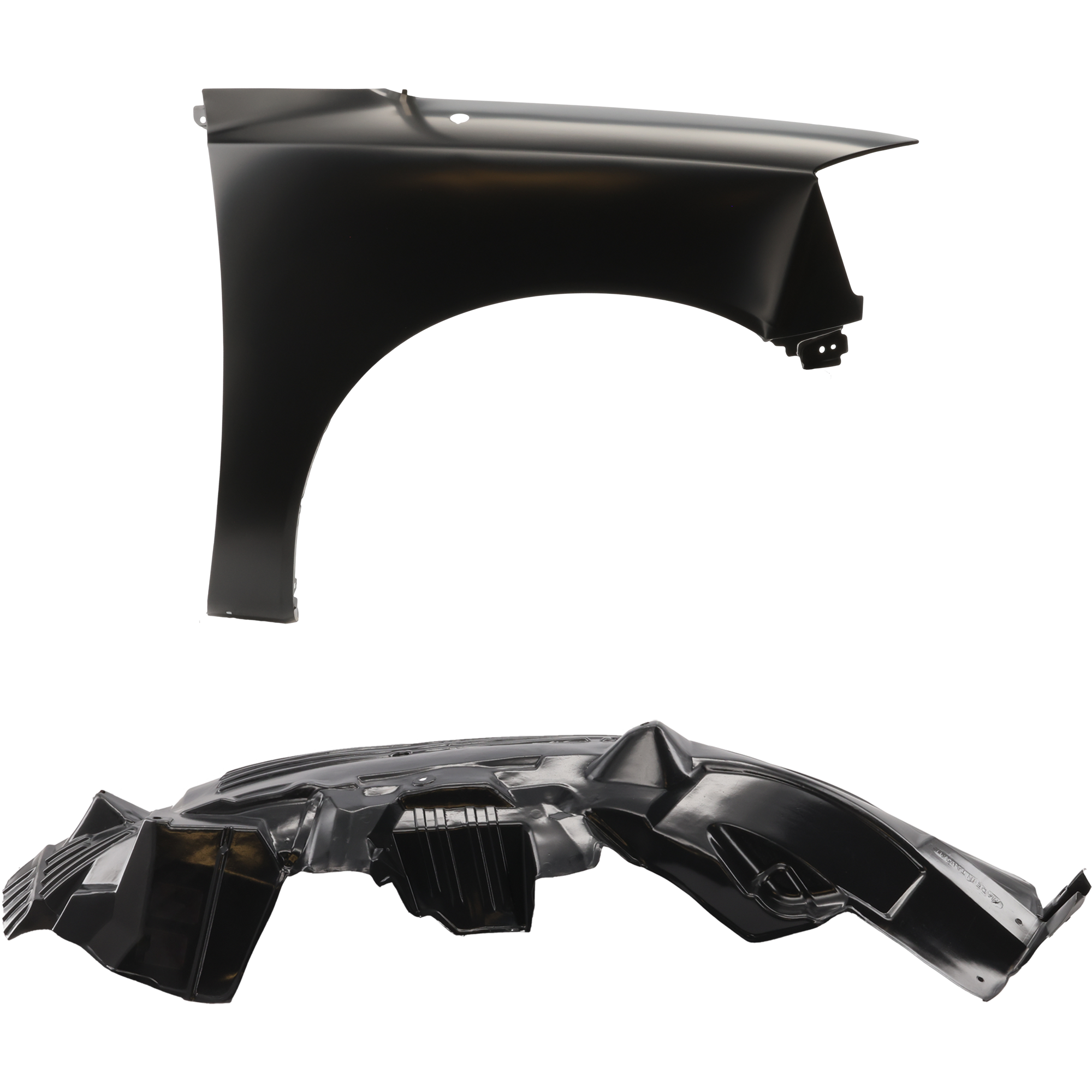 AM TITAN 05-15 FRONT FENDER LH 2 pc Kit Primed with Fender Liner SKU KIT 031425-13 Partslink NI1241182 NI1249107 NI1249151 OEM F3100ZR1EA 638307S200-63830ZR0