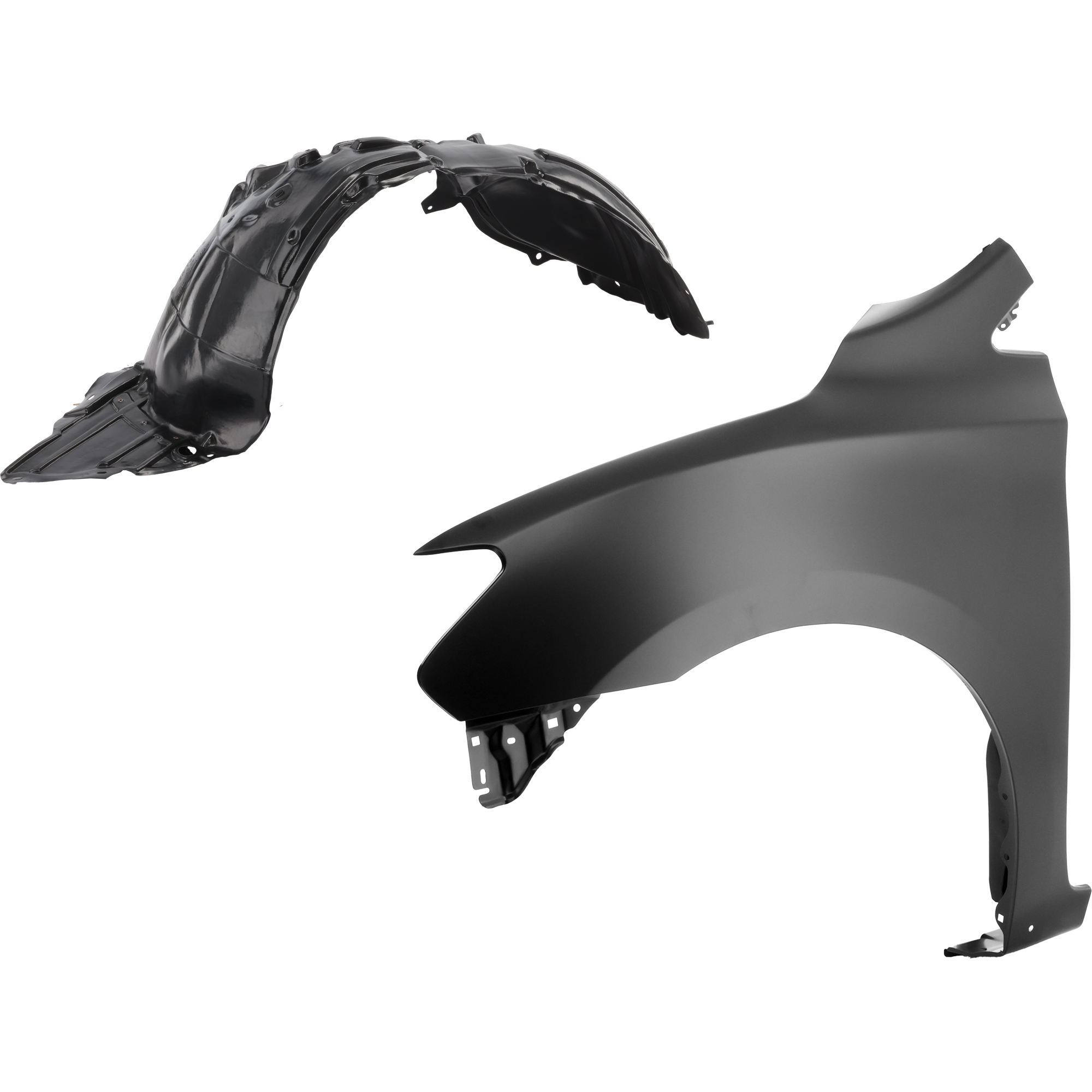 AM SENTRA 13-15 FRONT FENDER RH 2 pc Kit Primed with Fender Liner SKU KIT 031425-19 Partslink NI1240206 NI1248133 OEM F31013SGAA 638413SH0A