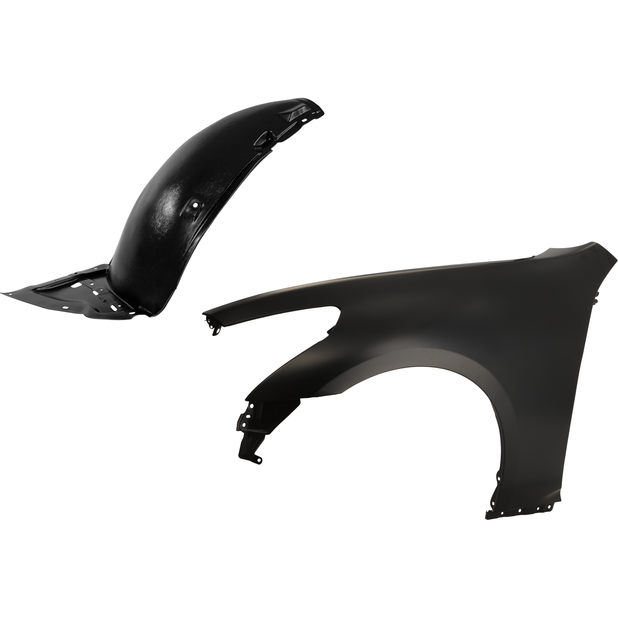 AM G37-09-13 G35-07-08 FRONT FENDER RH 2 pc Kit Primed Sedan with Sport Package and Fender Liner SKU KIT 031425-20 Partslink IN1240110 IN1248119 OEM F3101JK0CA 63845JK30A