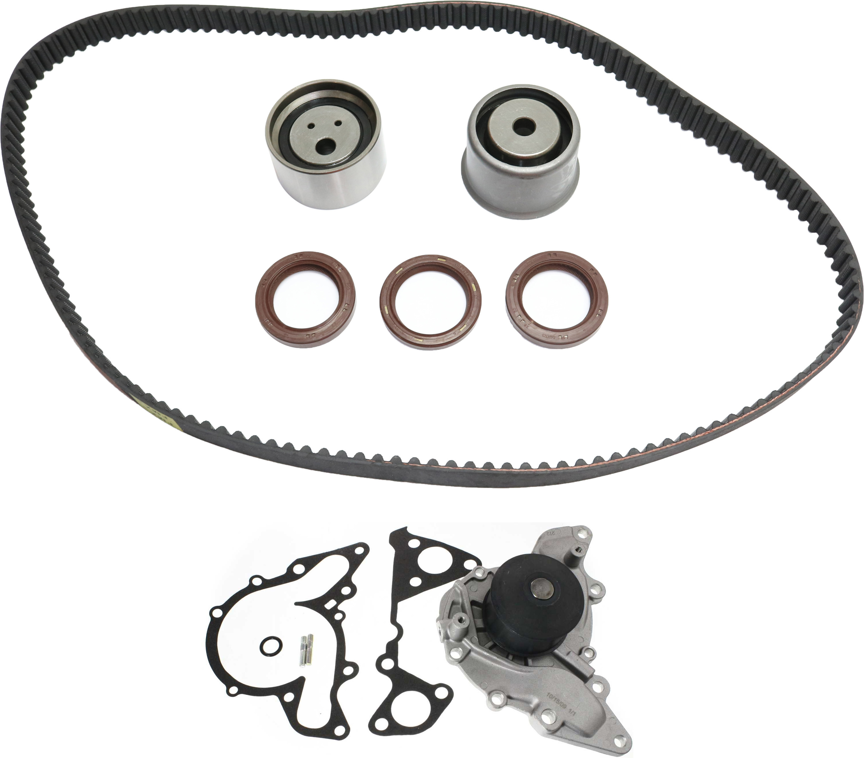 AM DIAMANTE 97-04 ECLIPSE 06-12 TIMING BELT KIT 2 pc kit with Water Pump SKU KIT 031716-08 OEM 20424-23152-26437-29025-42