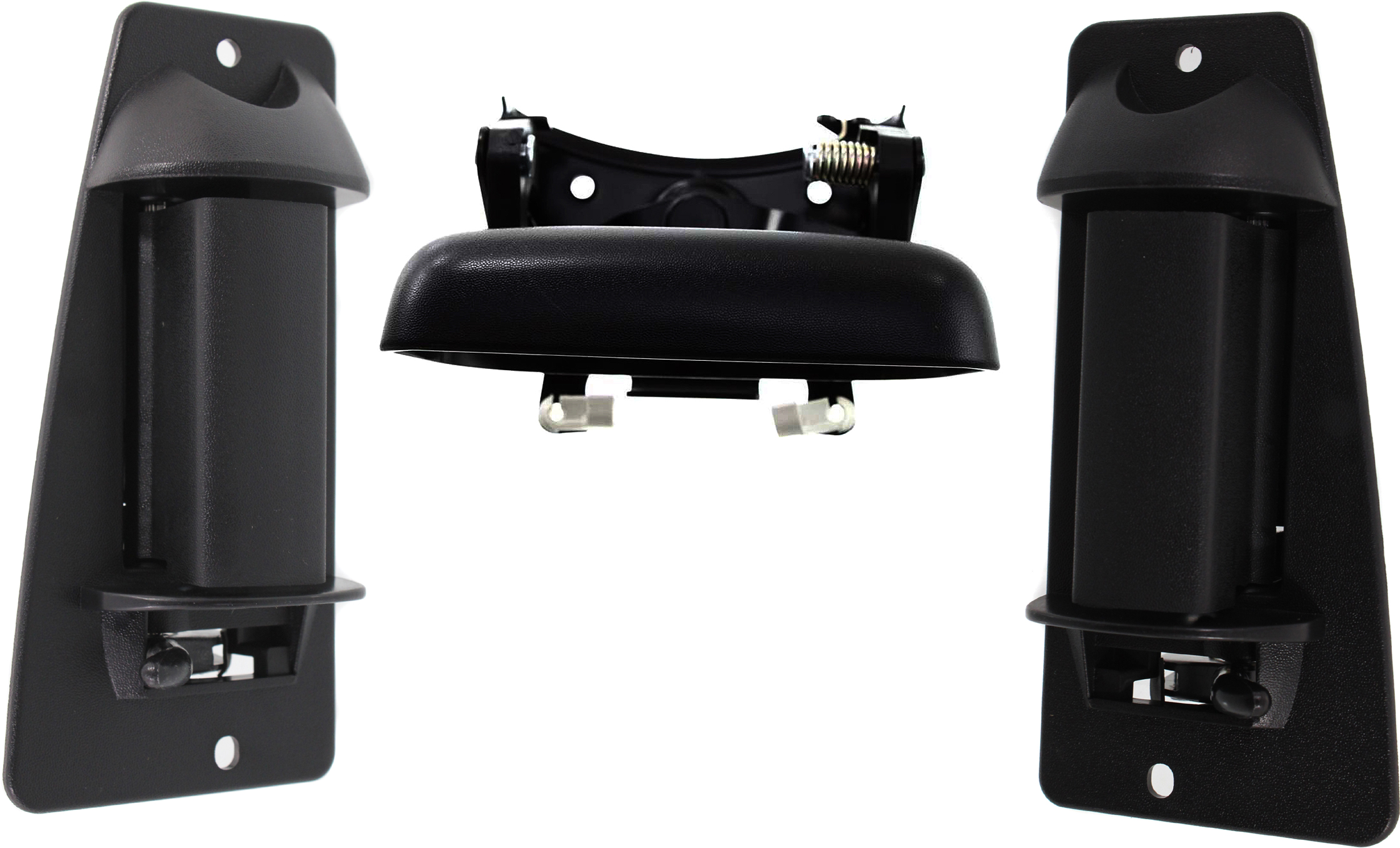 AM SILVERADO SIERRA 99-07 TAILGATE HANDLE 3 pc Kit with Exterior Door Handle SKU KIT 031915-20 Partslink GM1915105 GM1520115 GM1521115 OEM 15997911-15758172-15758171