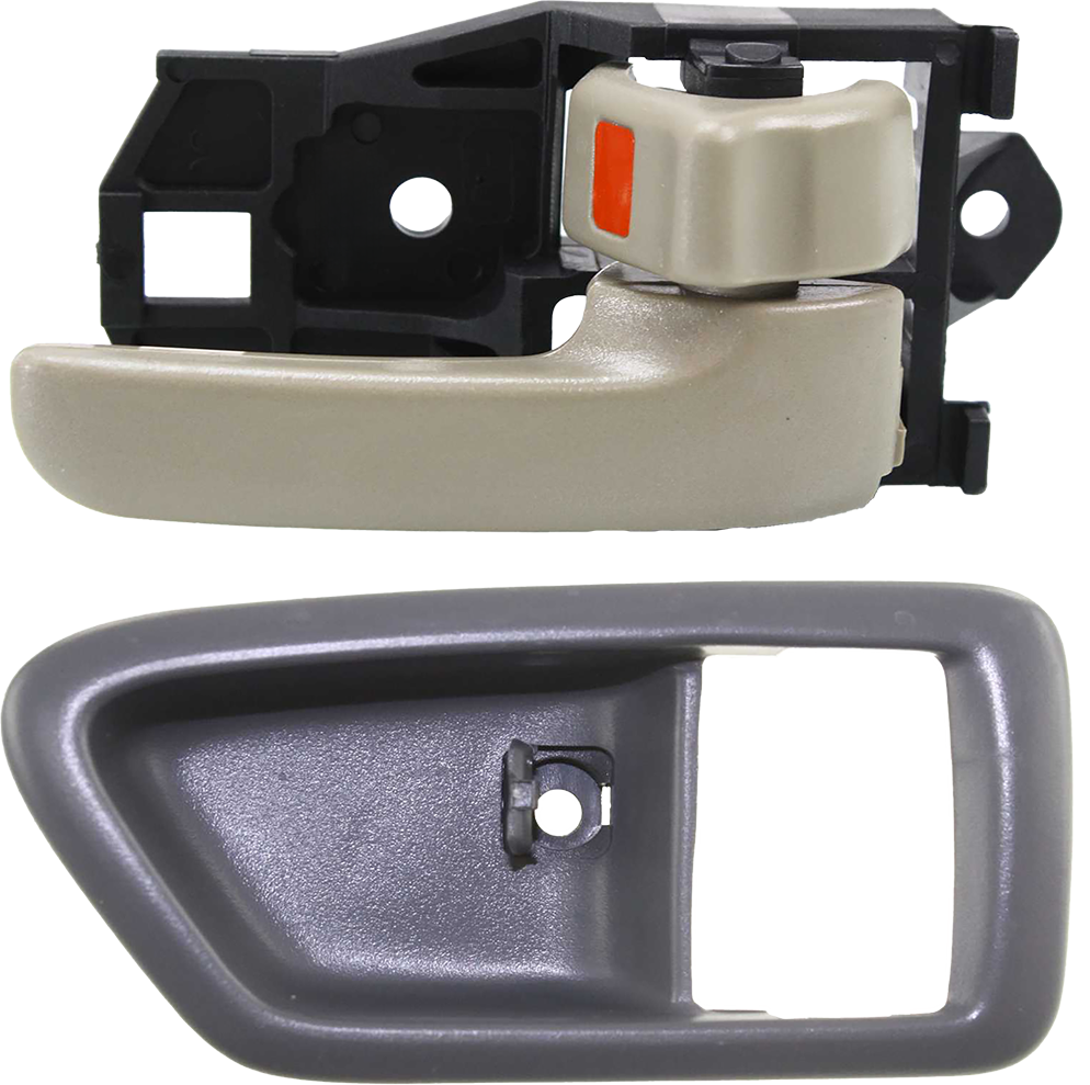 AM CAMRY 97-01 FRONT OR REAR INTERIOR DOOR HANDLE RH 2 pc kit with Door Handle Trim SKU KIT 031915-38 Partslink TO1359105 OEM 6920530120A0-69277AA010B0