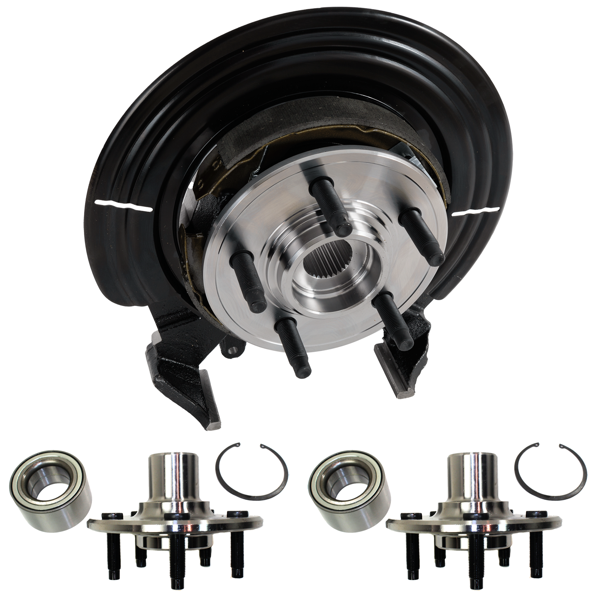 AM EXPLORER MOUNTAINEER 02-05 REAR KNUCKLE RH 3 pc kit w Wheel Hub SKU KIT 032324-07 OEM 516008-9111200-1L2Z1109AA 1L2Z