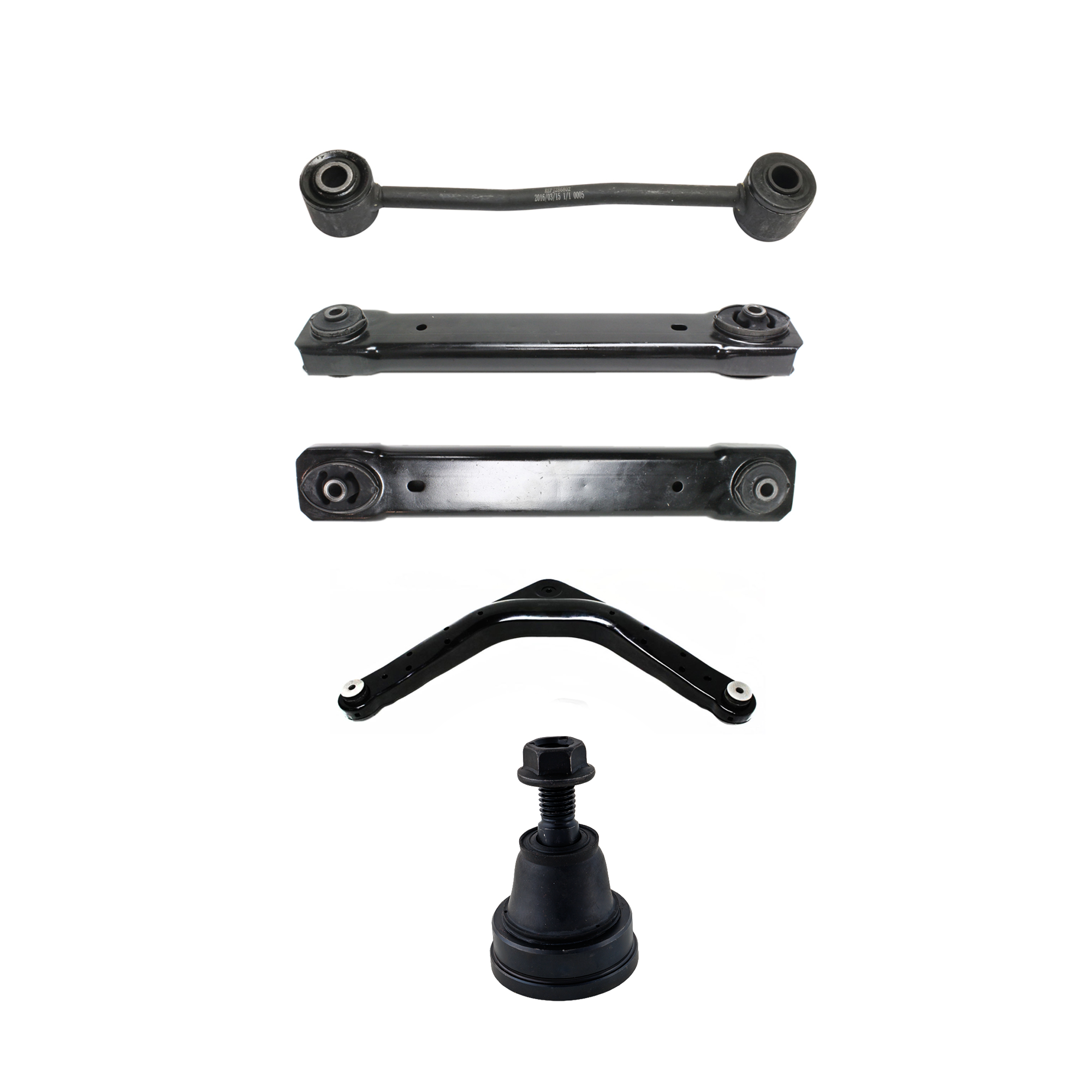 AM GRAND CHEROKEE 99-04 REAR CONTROL ARM KIT RH AND LH Upper and Lower 6 pc kit with Ball Joint and Sway Bar Links SKU KIT 032417-01 OEM 52088355AB 52088422AB 18450-26