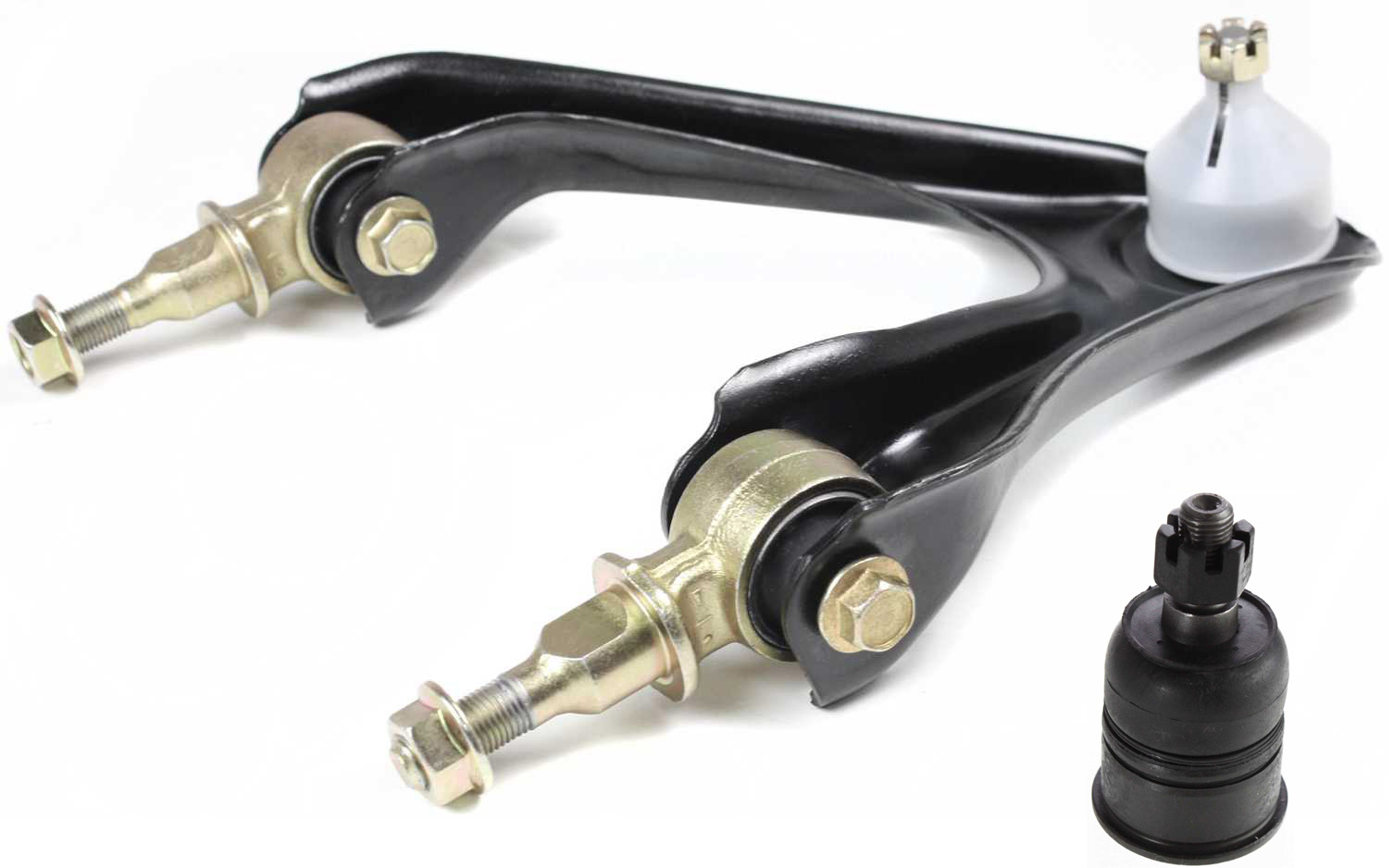 AM ACCORD 94-97 OASIS 96-99 FRONT CONTROL ARM KIT LH Upper 2 pc Kit with Ball Joint SKU KIT 032417-04 OEM 104170-254006-1014102-2601353