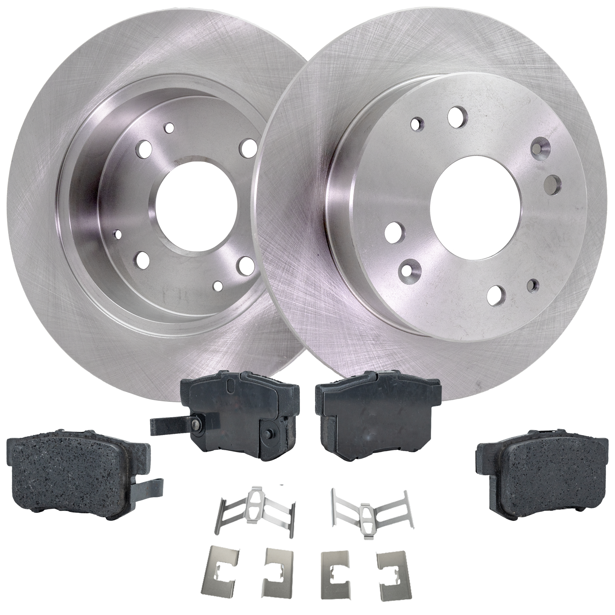 AM ACCORD 94-96 CL 97-97 REAR BRAKE DISC AND PAD KIT 4 pc kit SKU KIT 032523-15 OEM 42510SM4950-42510SV4A00-42510S
