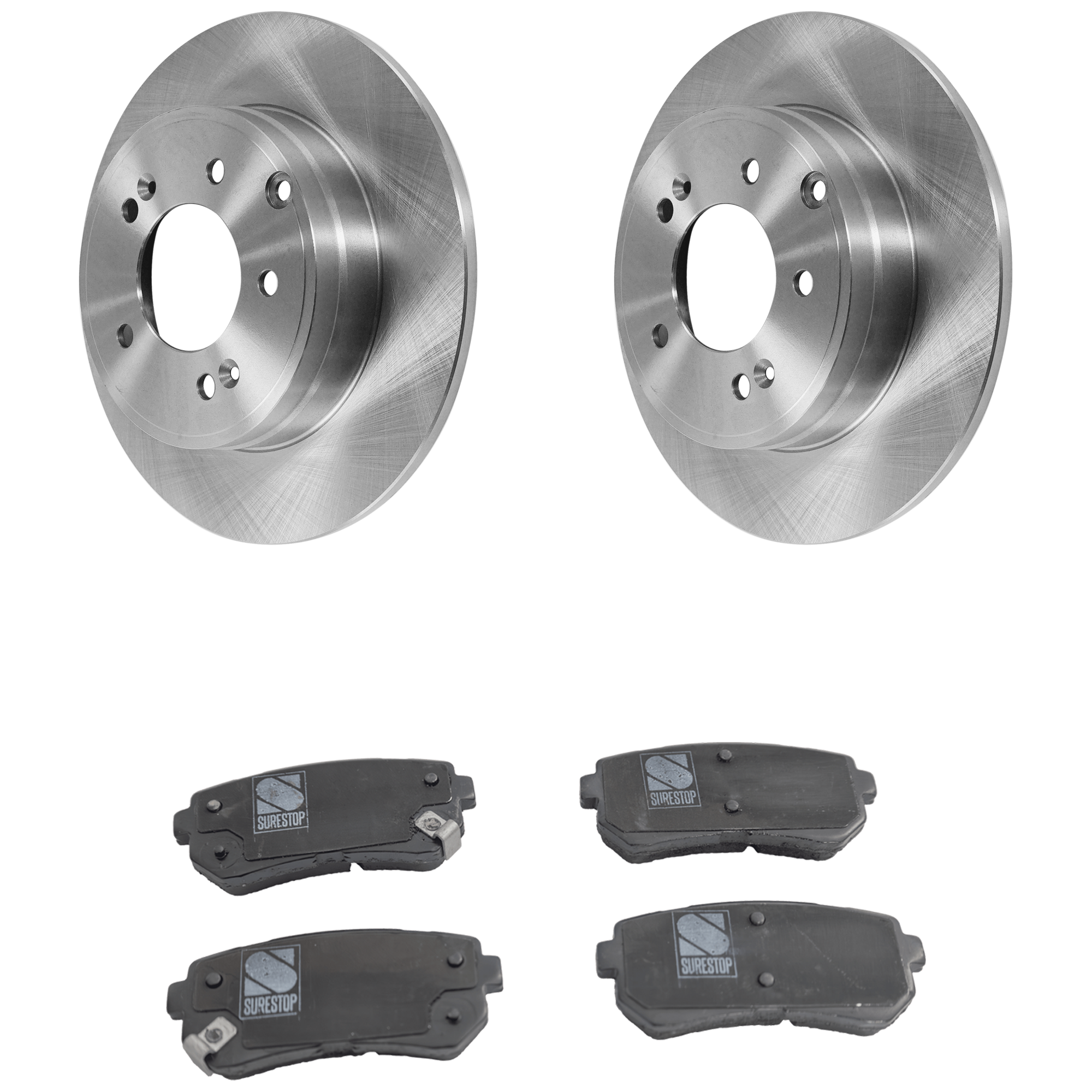 AM OPTIMA 16-20 REAR BRAKE DISC AND PAD KIT 4 pc kit SKU KIT 032523-18 OEM 584110A100