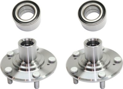 AM CIVIC 06-11 FRONT HUB ASSEMBLY RH AND LH 5 Studs 4 pc Kit w Wheel Bearings SKU KIT 032719-14