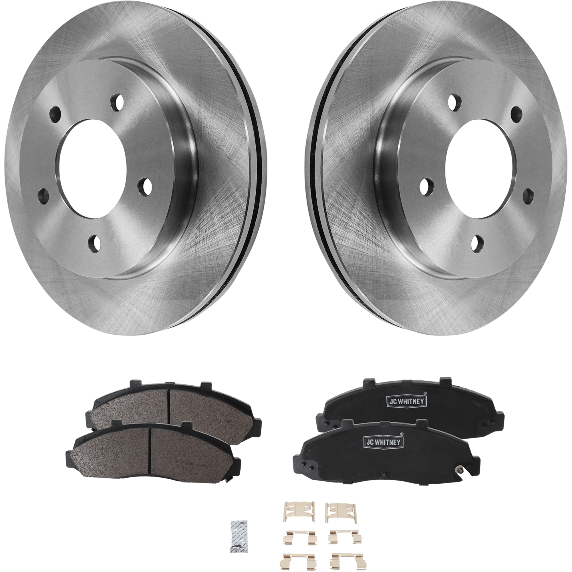 AM F 150-97-03 F 150 HERITAGE 04-04 FRONT BRAKE DISC AND PAD KIT 3 pc kit 4WD SKU KIT 032921-04-19 OEM F65Z1125AC F65Z2001AA F6SZ2001