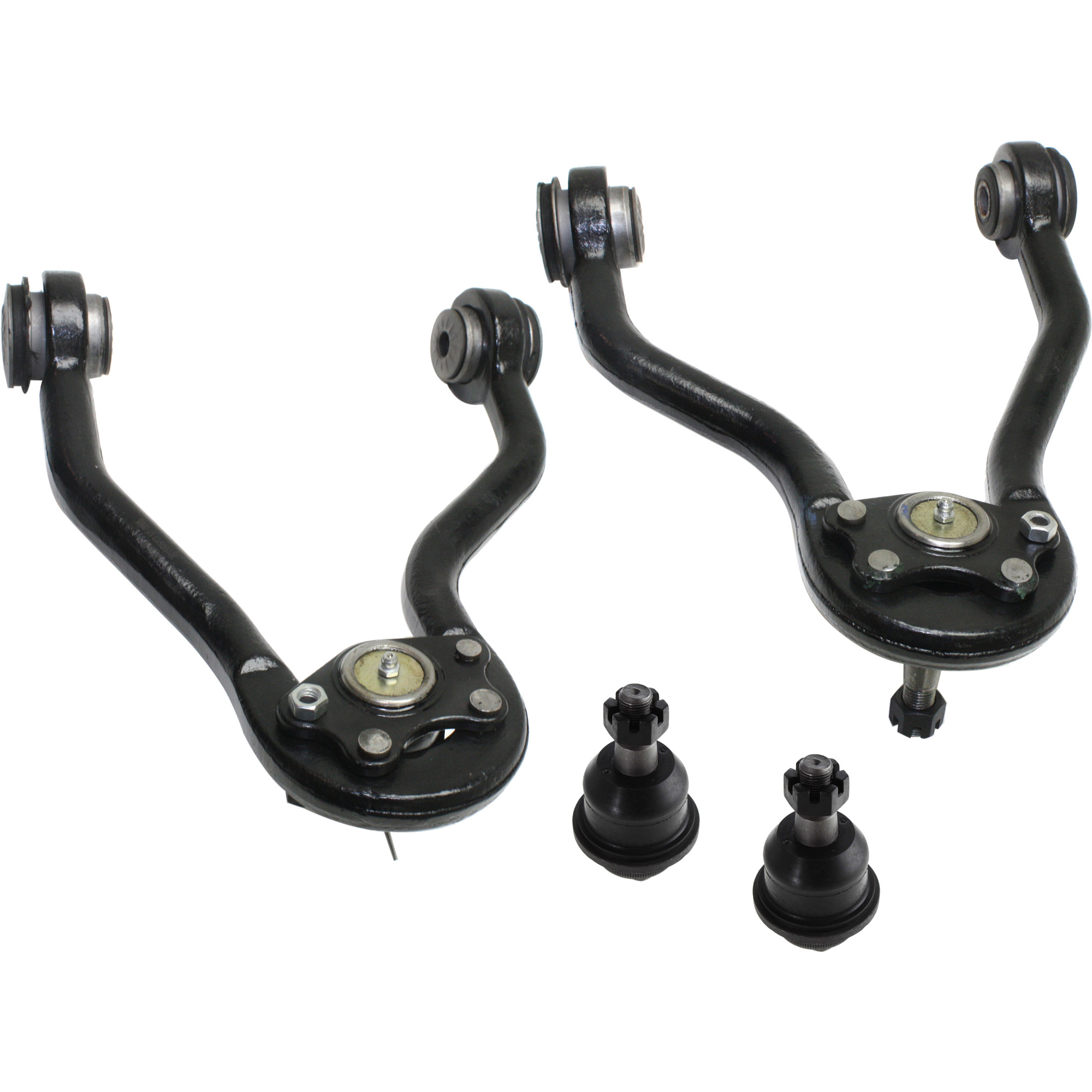 AM TAHOE YUKON 95-00 FRONT CONTROL ARM KIT RH AND LH Upper 4 pc kit with Ball Joints SKU KIT 032921-04-44 OEM 104221-286020-2601474-5051232