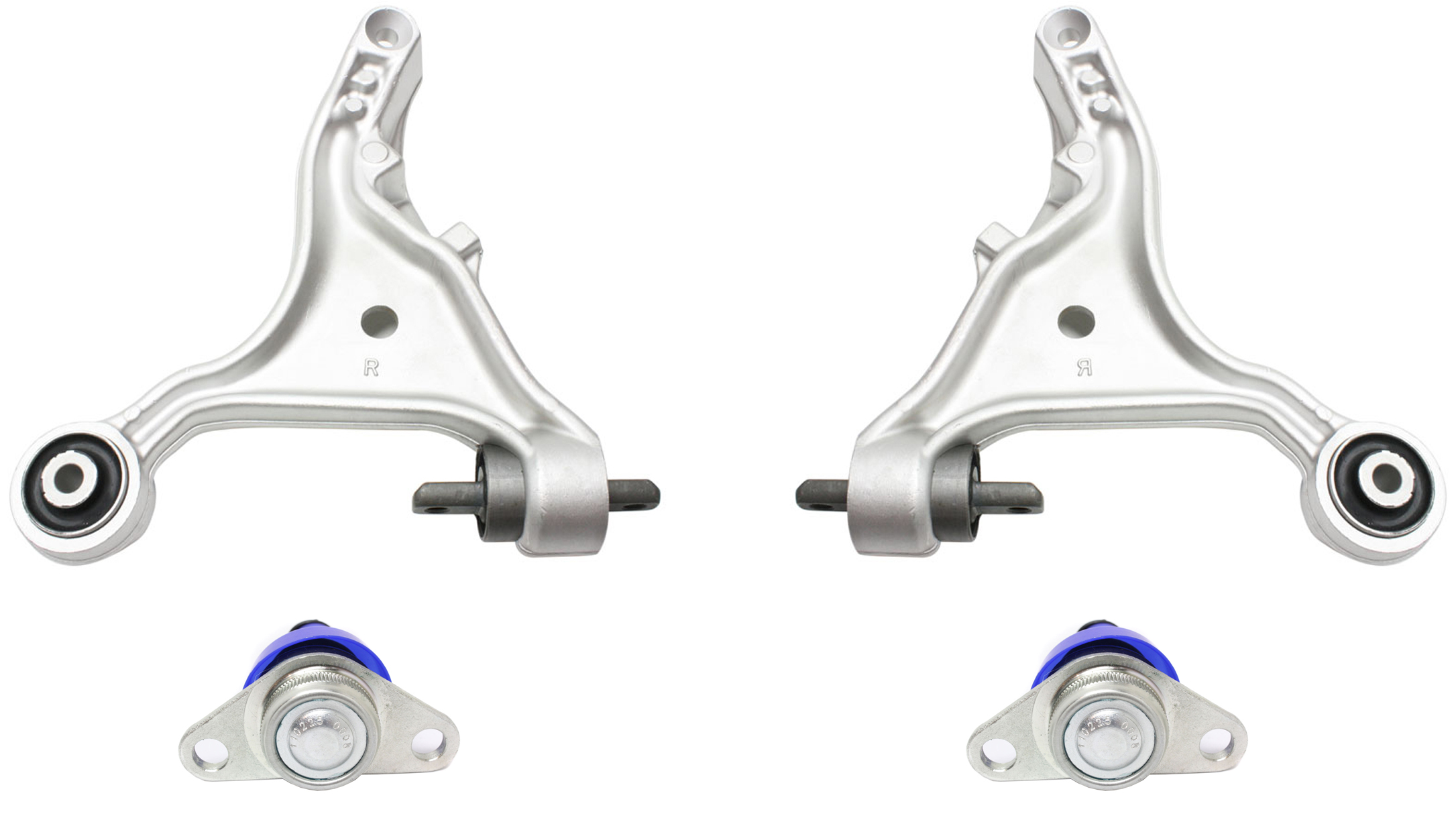AM S80-99-06 FRONT CONTROL ARM KIT RH AND LH Lower 4 pc Kit with Ball Joint SKU KIT 040214-03 OEM 274186-274193-274524-274544-27