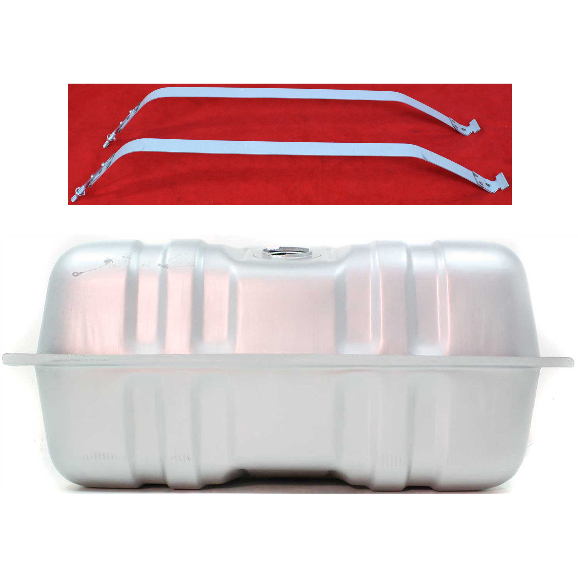 AM BRONCO 87-89 FUEL TANK 3 pc kit with Fuel Tank Strap SKU KIT 040417-08 Partslink FO3900131 OEM E7TZ9002E