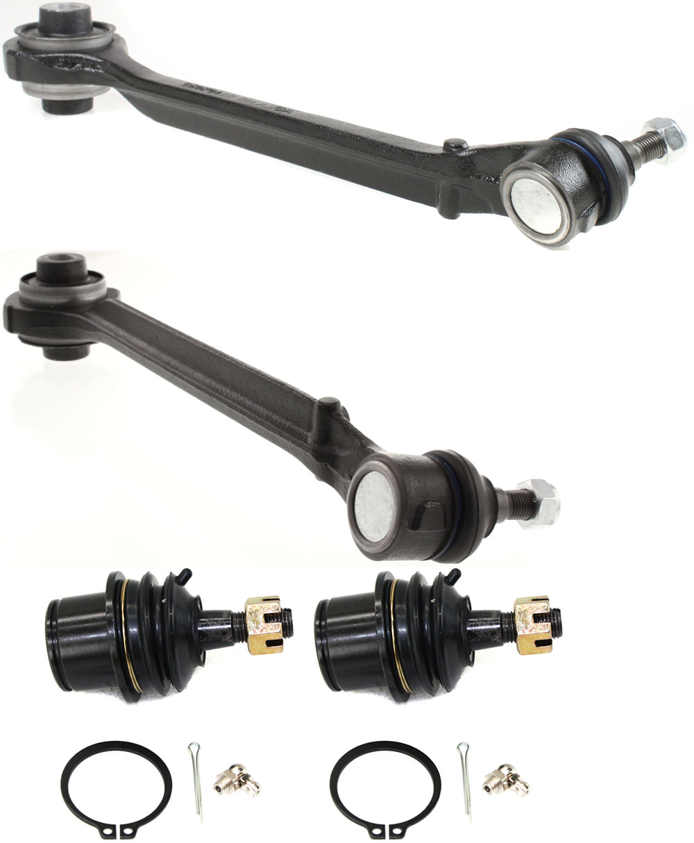 AM CHRYSLER 300-05-14 CHALLENGER 08-16 FRONT CONTROL ARM KIT RH AND LH Lower Frontward w ball joint s 4 pc Kit with Ball Joint SKU KIT 040417-12 OEM 2601744-5051433-45D2442-46D244