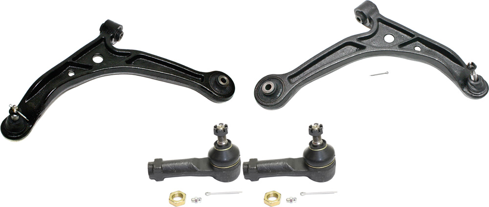 AM ODYSSEY 04-04 CONTROL ARM KIT 4 Pc Kit Front RH and LH with Tie Rod End SKU KIT 040418-12 OEM 51360S0XA02-51350S0XA02-101632
