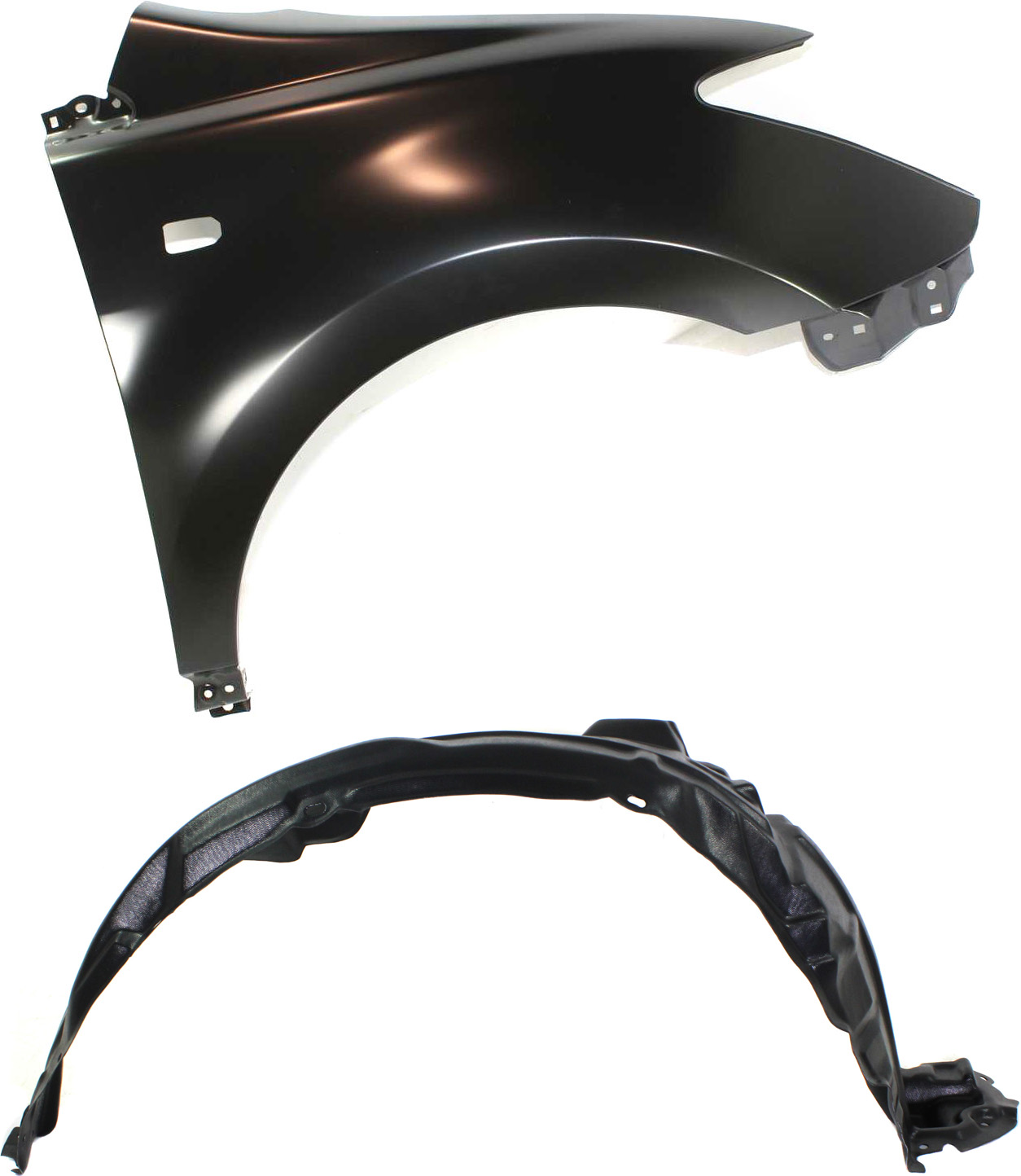 AM XA 04-06 FRONT FENDER RH 2 pc kit with Fender Liner SKU KIT 040418-52 Partslink SC1241101 SC1249101 OEM 5380152060-5387552092