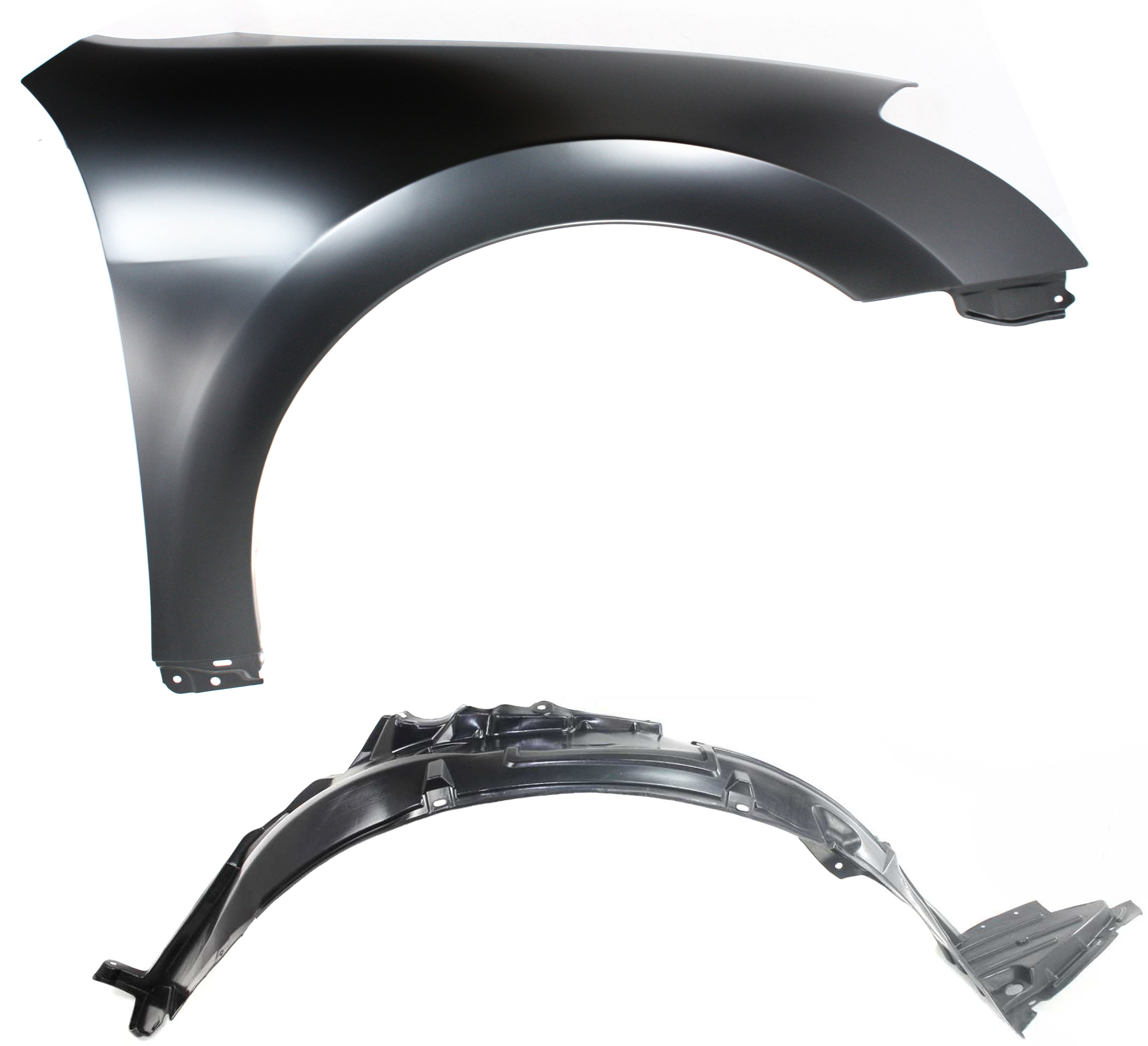 AM MAXIMA 04-08 FRONT FENDER RH 2 pc kit with Fender Liner SKU KIT 040418-56 Partslink NI1241176 NI1251115 OEM 631127Y030-63842ZK00A