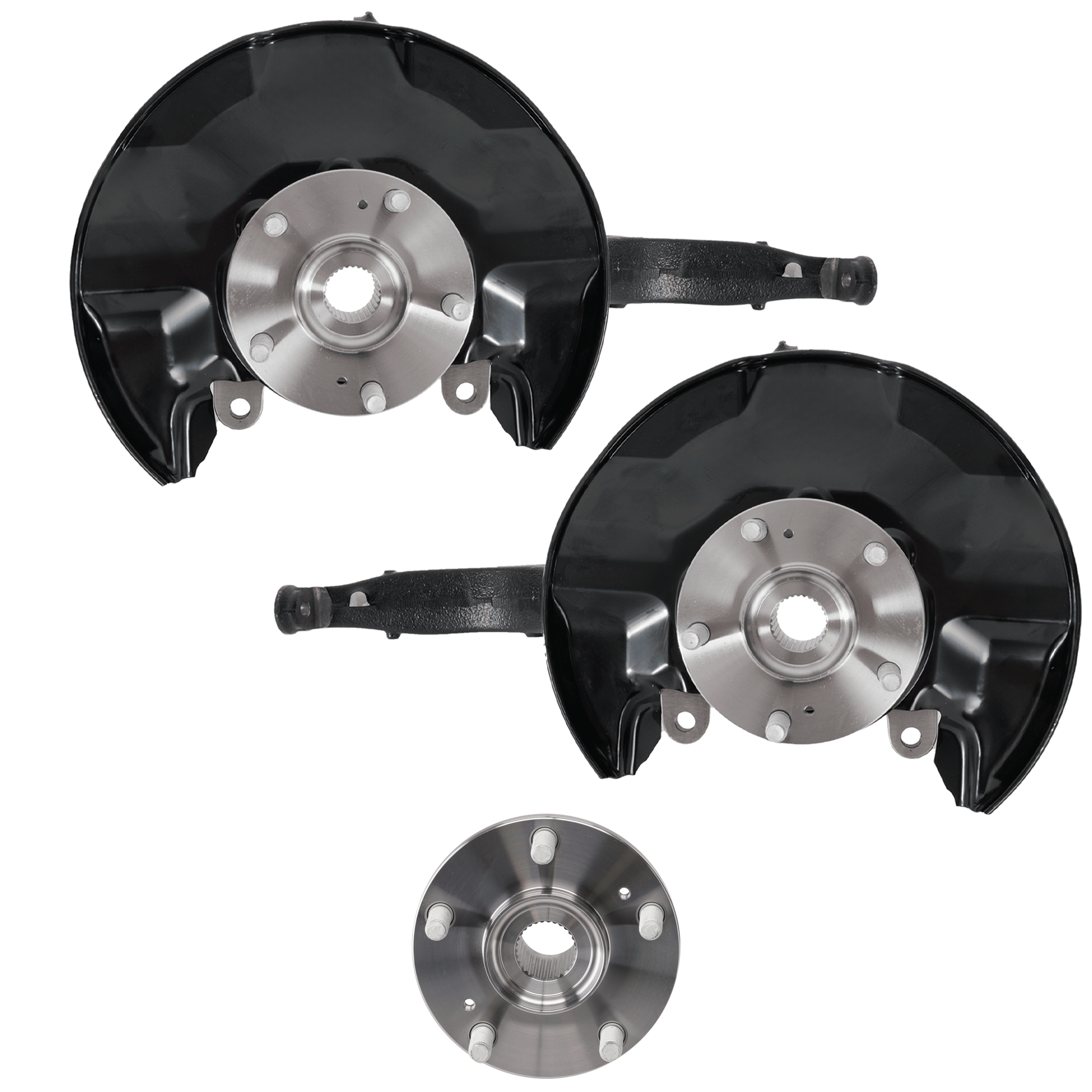 AM TSX 09-14 ACCORD 08-12 FRONT KNUCKLE RH AND LH 3 pc kit with Wheel Hub SKU KIT 040424-01 OEM 44300TA0A61-44300TA0A62-44600T